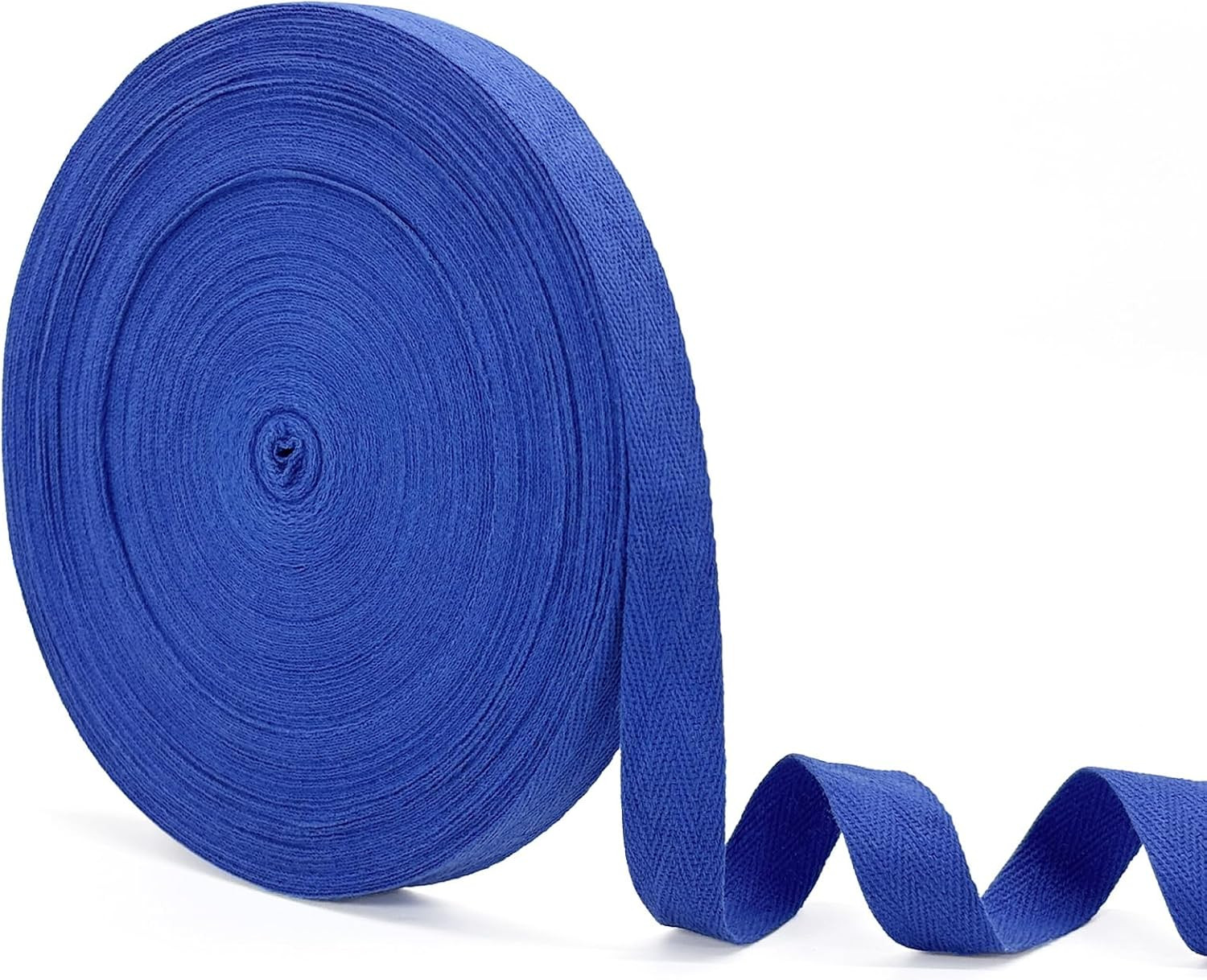 Cotton Twill Tape Ribbon - 50 Yards X 3/4Inch, Webbing Straps Herringbone Tape f