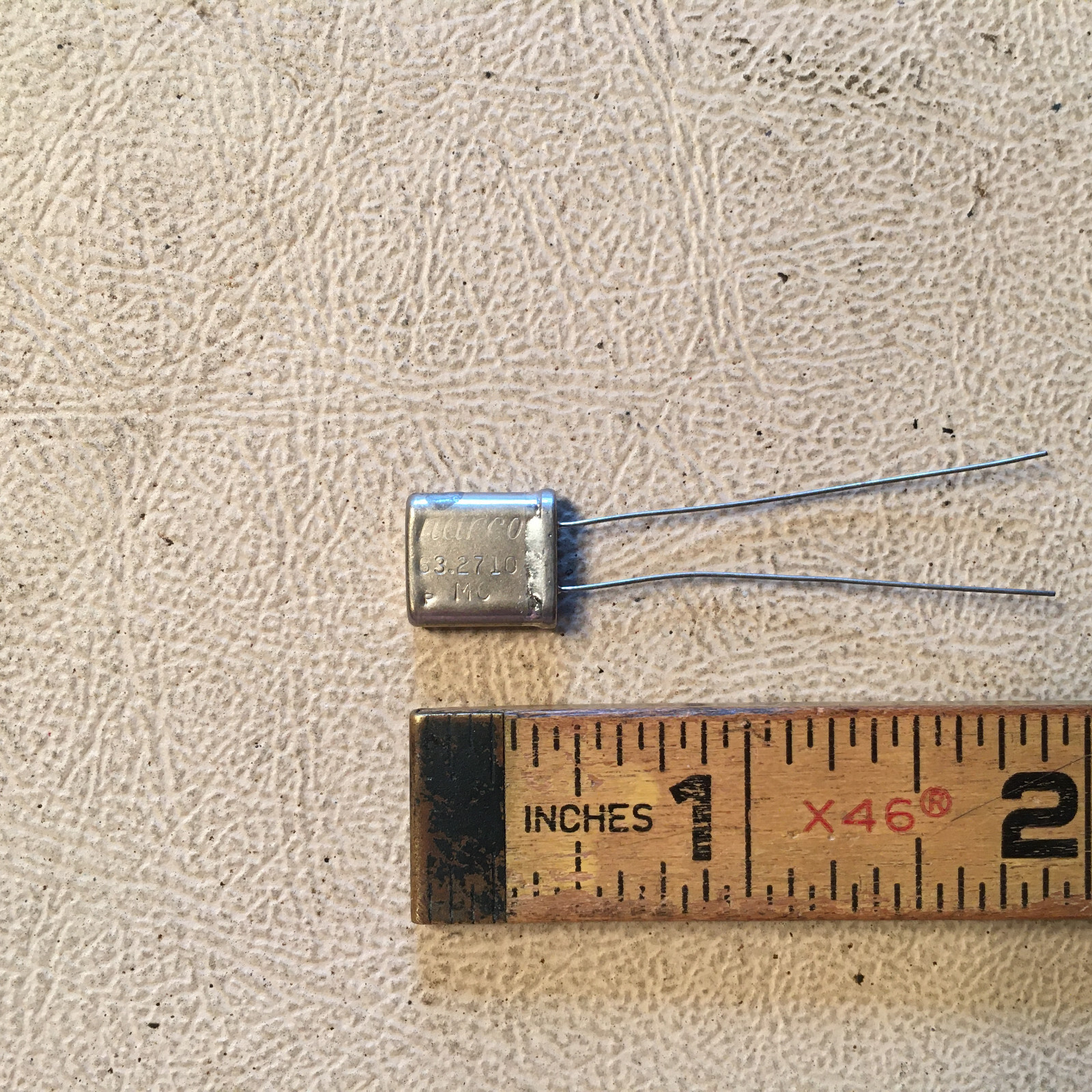Quartz Crystal 63.2710 Mhz, NOS