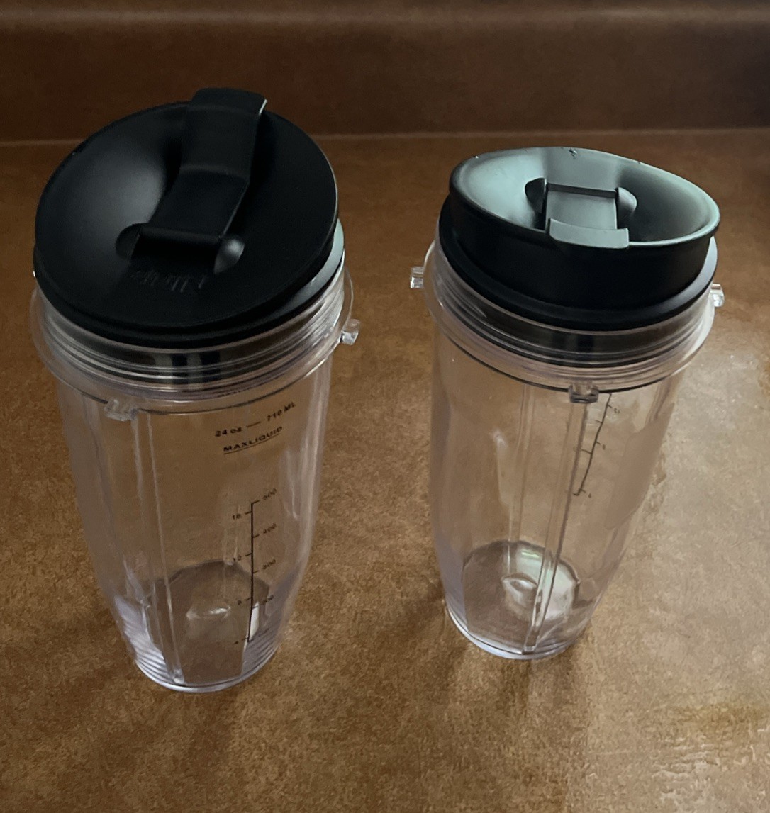 Nutri Ninja XSK2424 - 24 Oz Cup With Flip Lid - Pack of 2