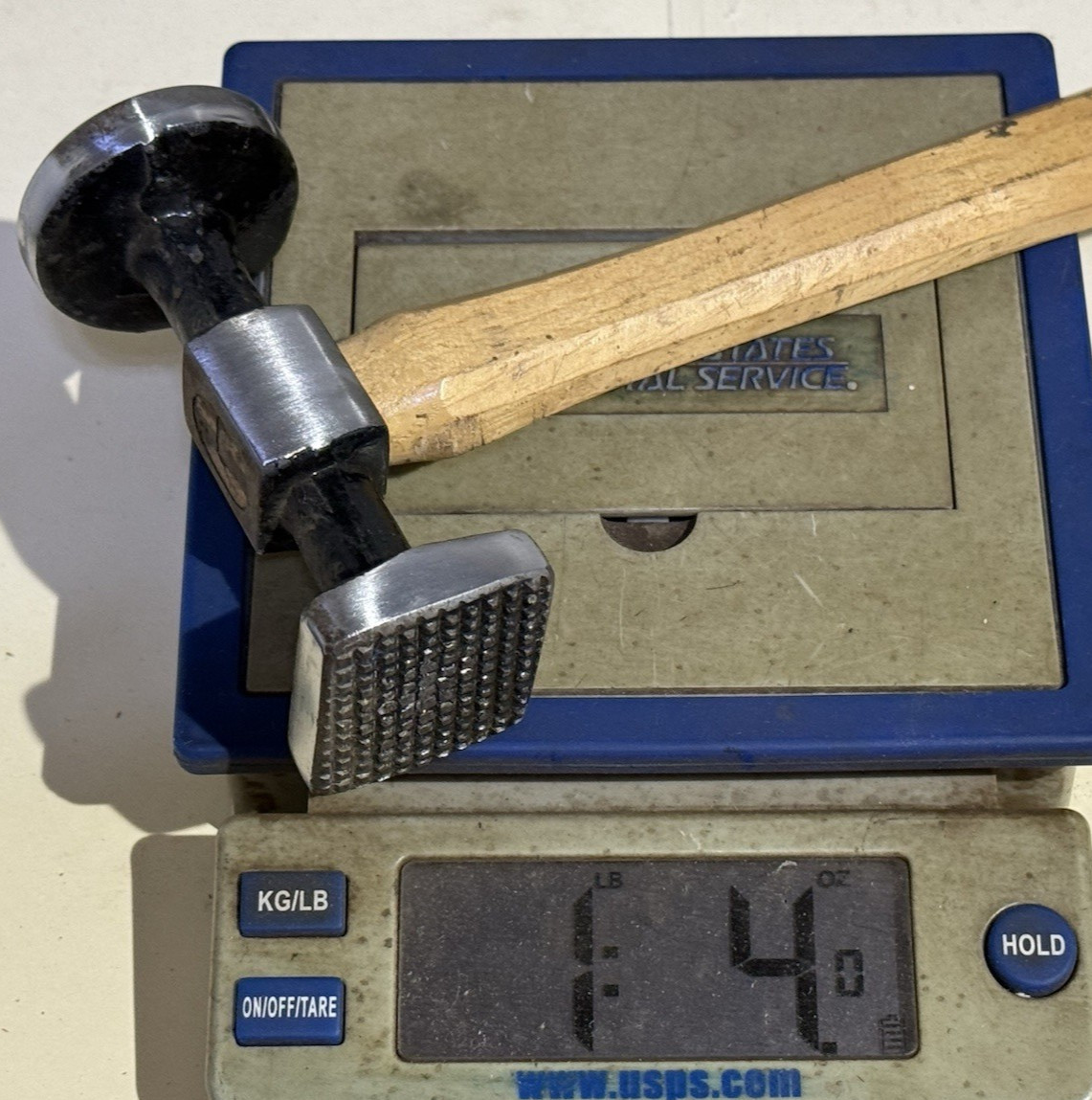 Auto Body Hammer Round Face and Square Waffle Face