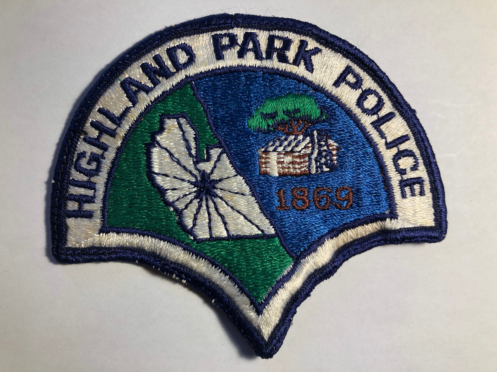 Highland Park Illinois Police Patch
