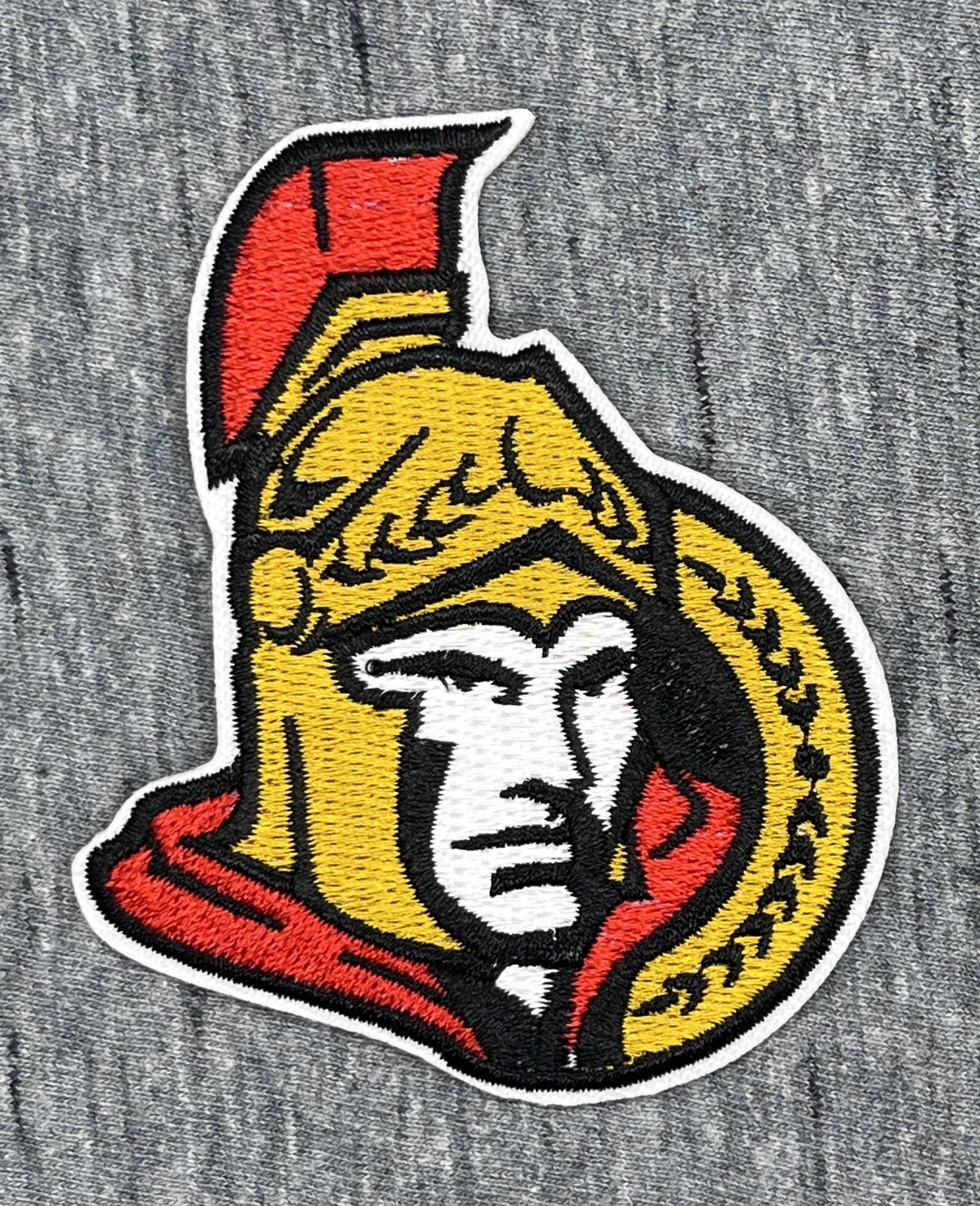 OTTAWA SENATORS EMBROIDERED IRON ON PATCH 3.0” X 2.50” FREE SHIPPING