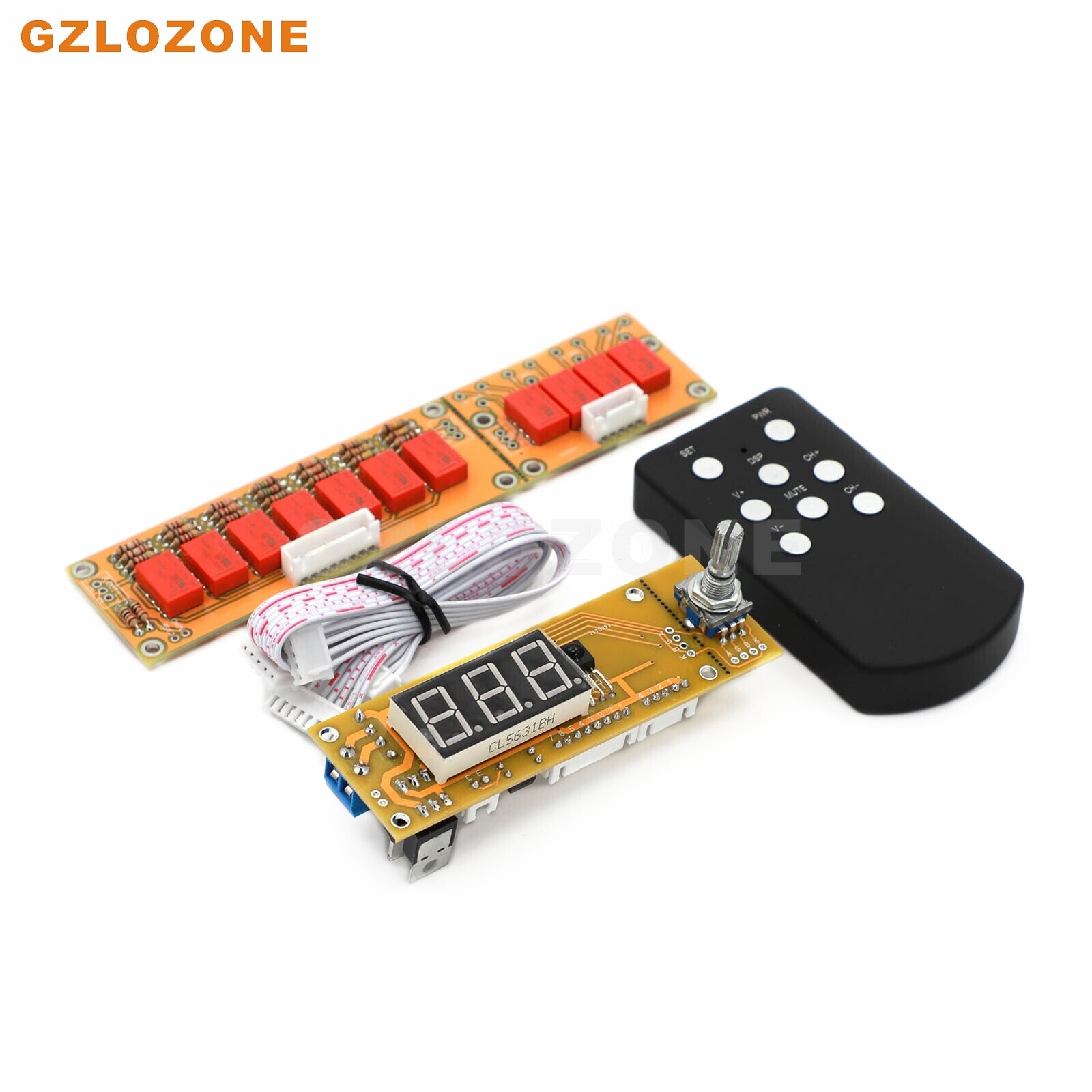 Hifi 128 Steps Relay Remote Passive Volume Control Board KIT 2 Channel