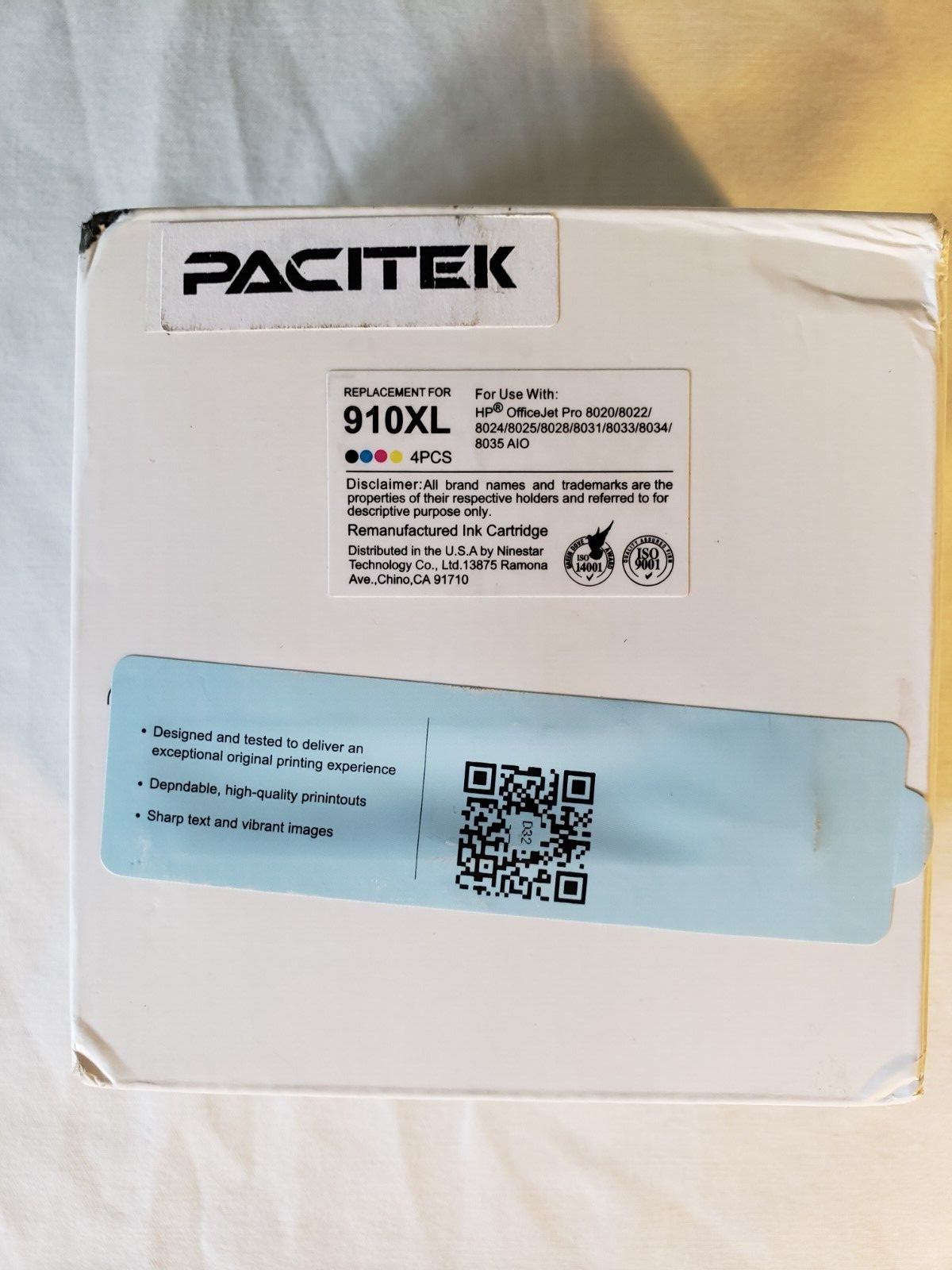 PACITEK 910XL Ink Cartridge Compatible with HP 910 Ink Cartridge