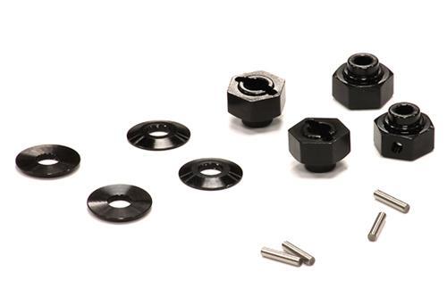 Billet Machined Hex Wheel Hub Set (4) for Axial Wraith 2.2 AXA1090 AX30429