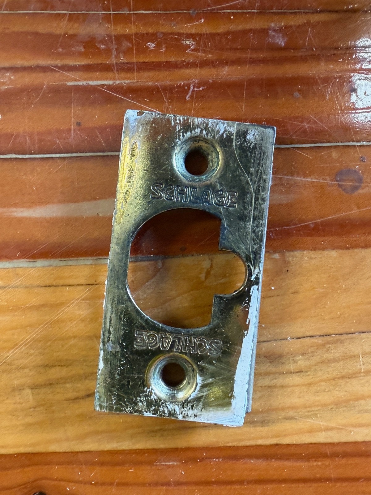 Schlage E Series Handleset~Front Entry Door Lock & Handle - Vintage