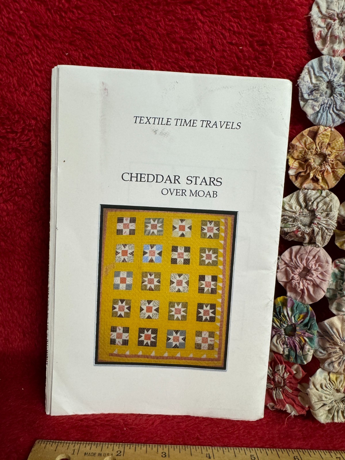 Textile Time Travels Cheddar Stars Over Moab