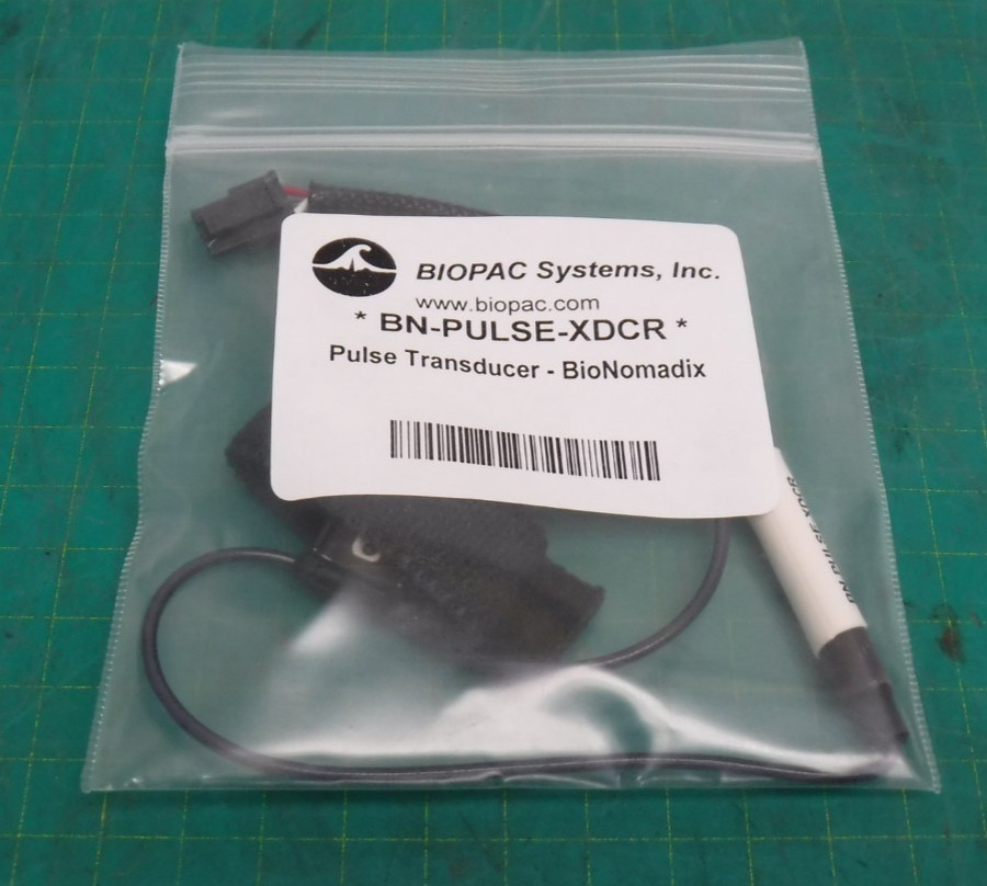 BIOPAC BN-PULSE-XDCR Pulse Transducer - BioNomadix