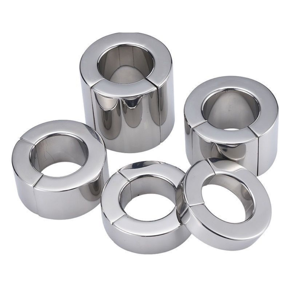 Male Enhancer Ring Ball Man Stainless Steel Ball Stretchering Weight 8 Sizes NEW