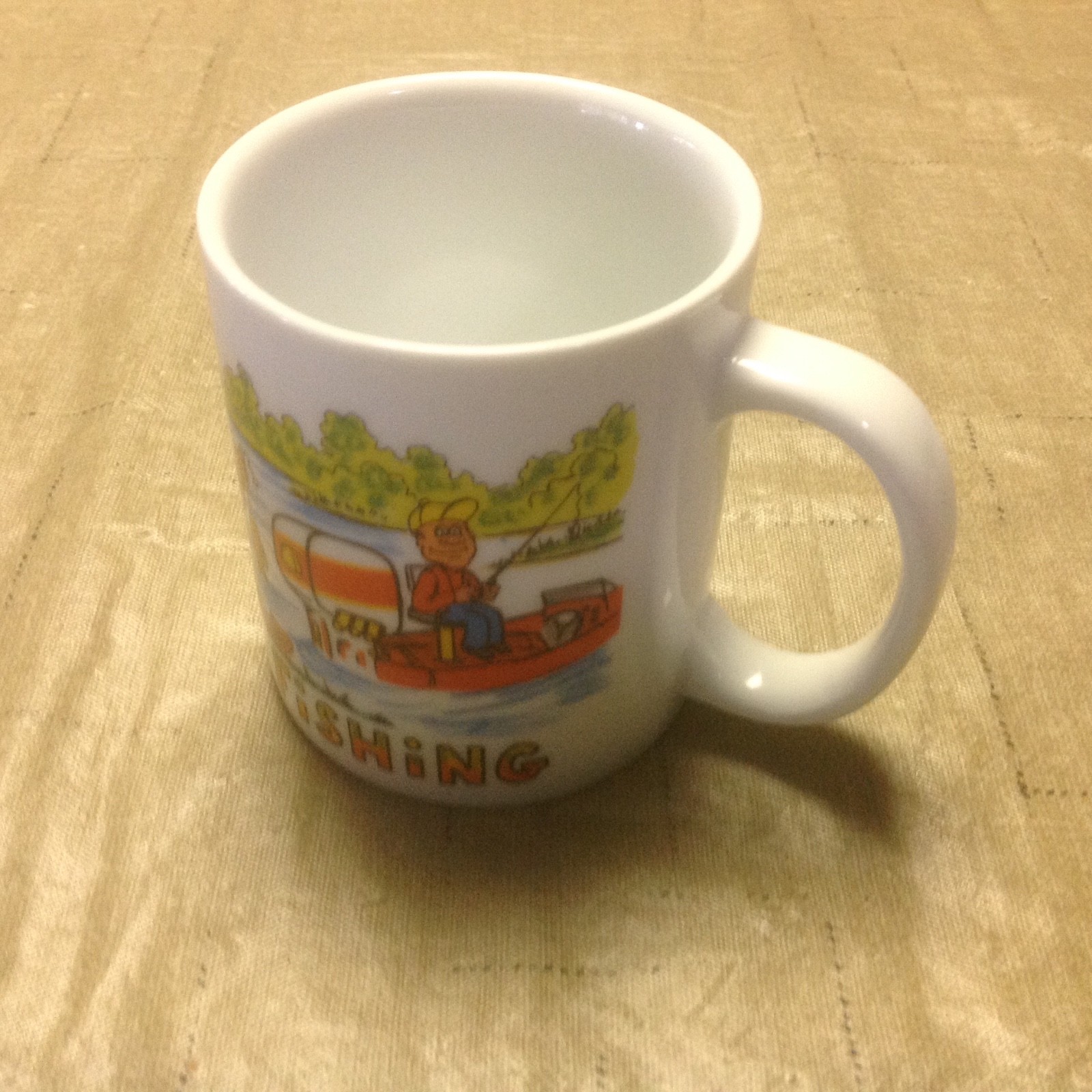 The Evolution Of Fishing Coffee Mug
