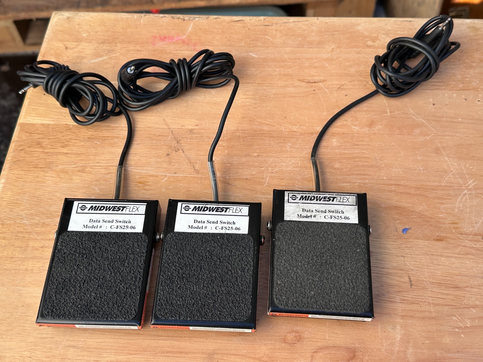 Midwest Flex C-FS25-06 Data Send Switch (Lot of 3)