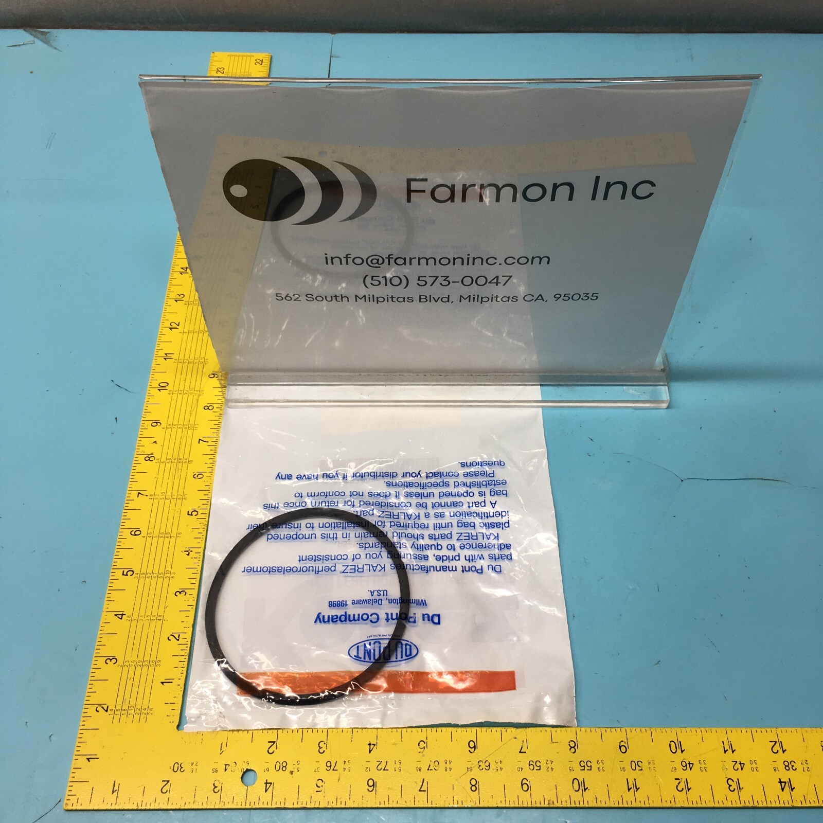 KALREZ AS-568A O-RING K#346, COMPOUND: 4079, AS-568A-346, 2-346, 143925