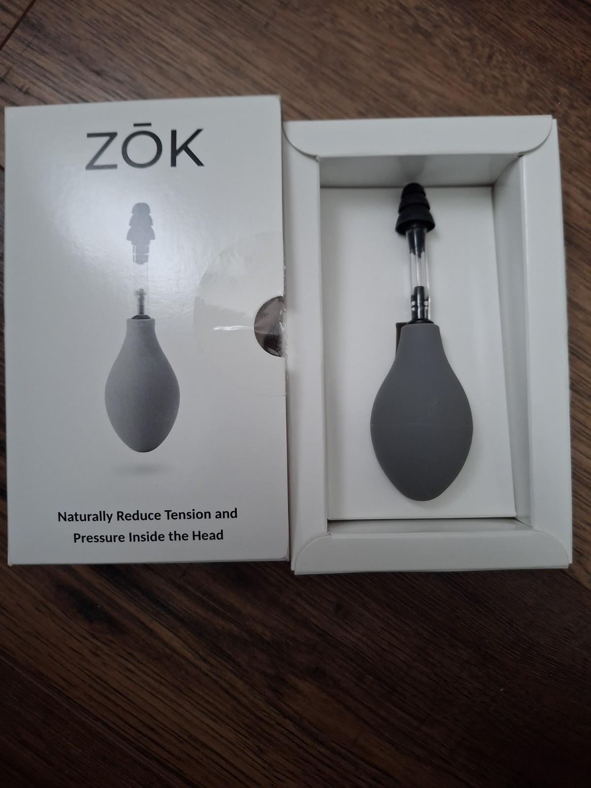 ZOK naturally reduce tension and pressure inside the head
