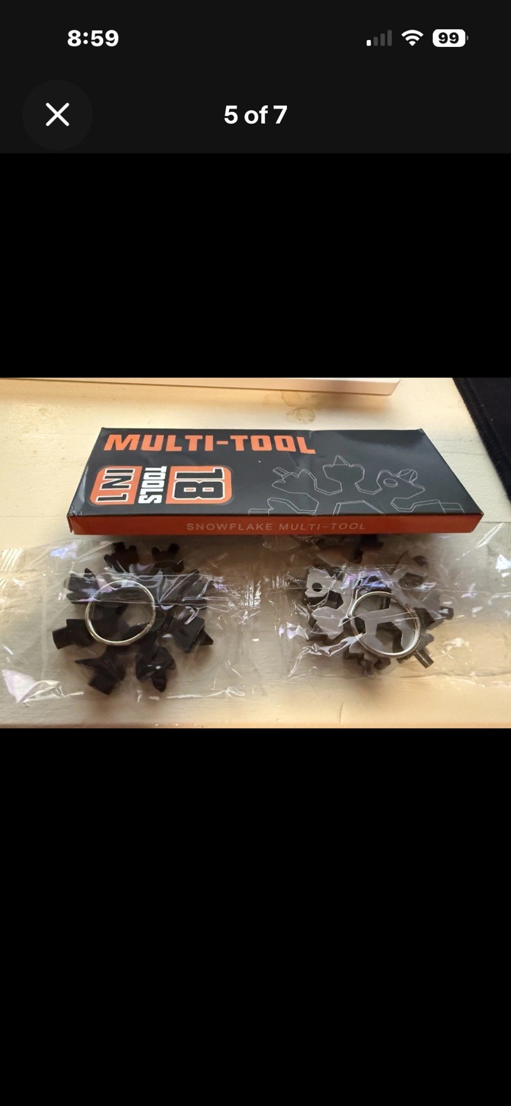 Snowflake Stainless Steel Multi-Tool 18 tools in 1 (2 pack, new)
