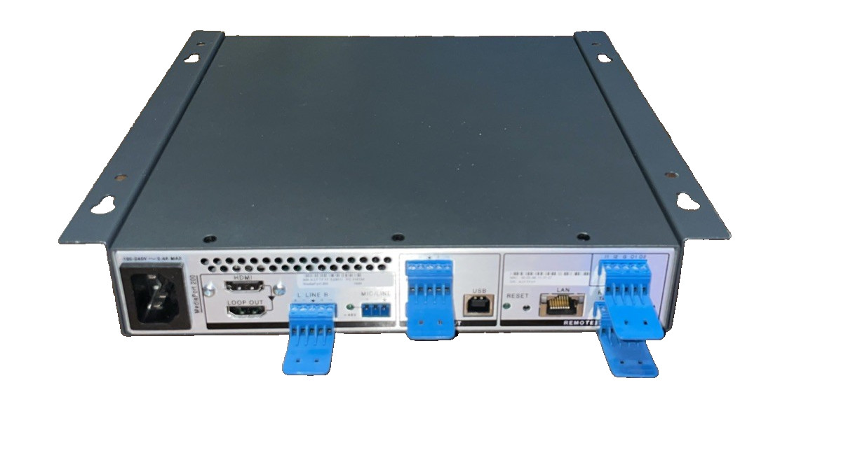 Extron MediaPort 200 HDMI Streaming Encoder USB Audio DSP Scaler LAN