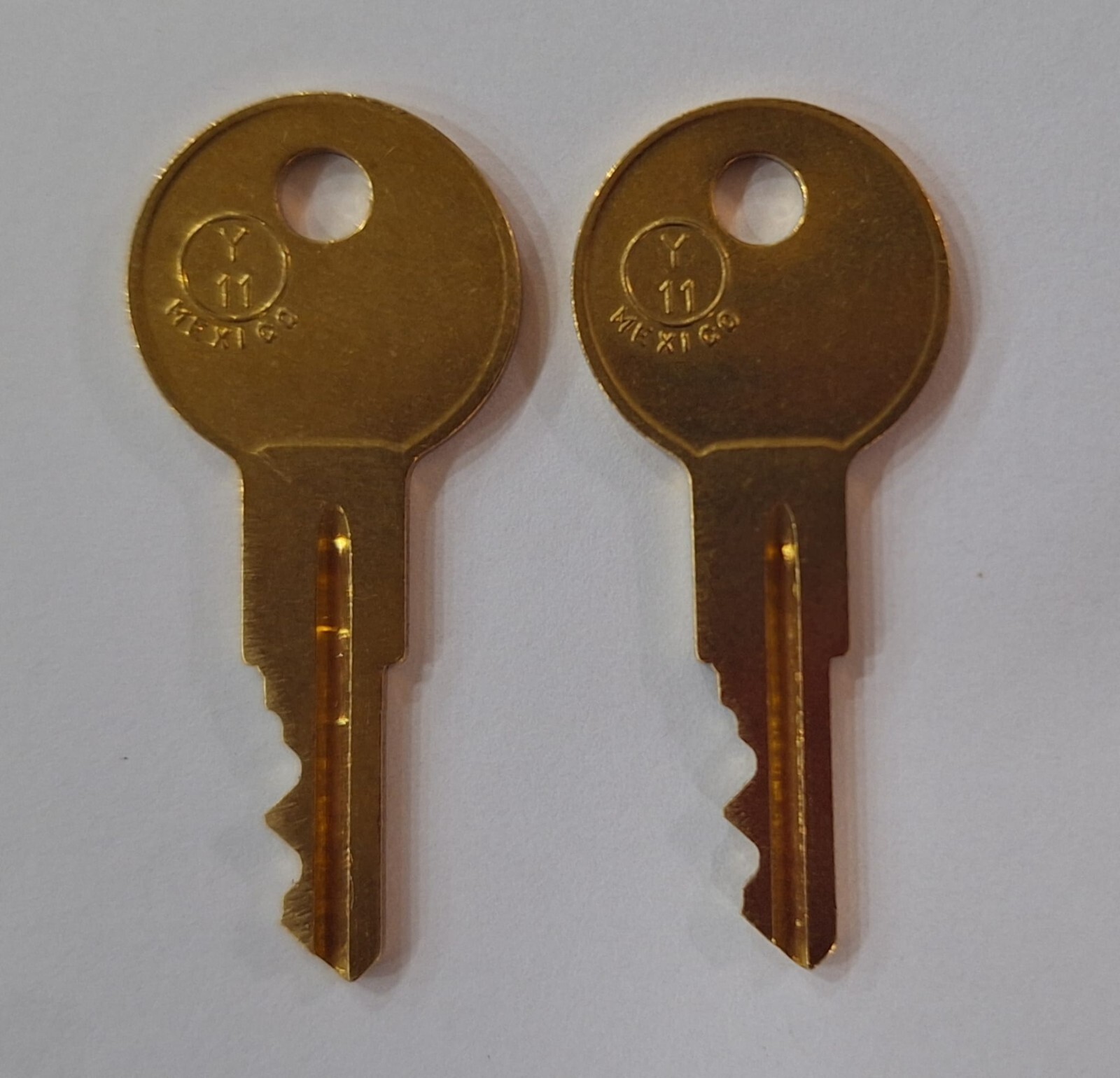 2 Replacement Keys Cut to Key Code RH15 for Craftsman / Husky / Delta Tool Box