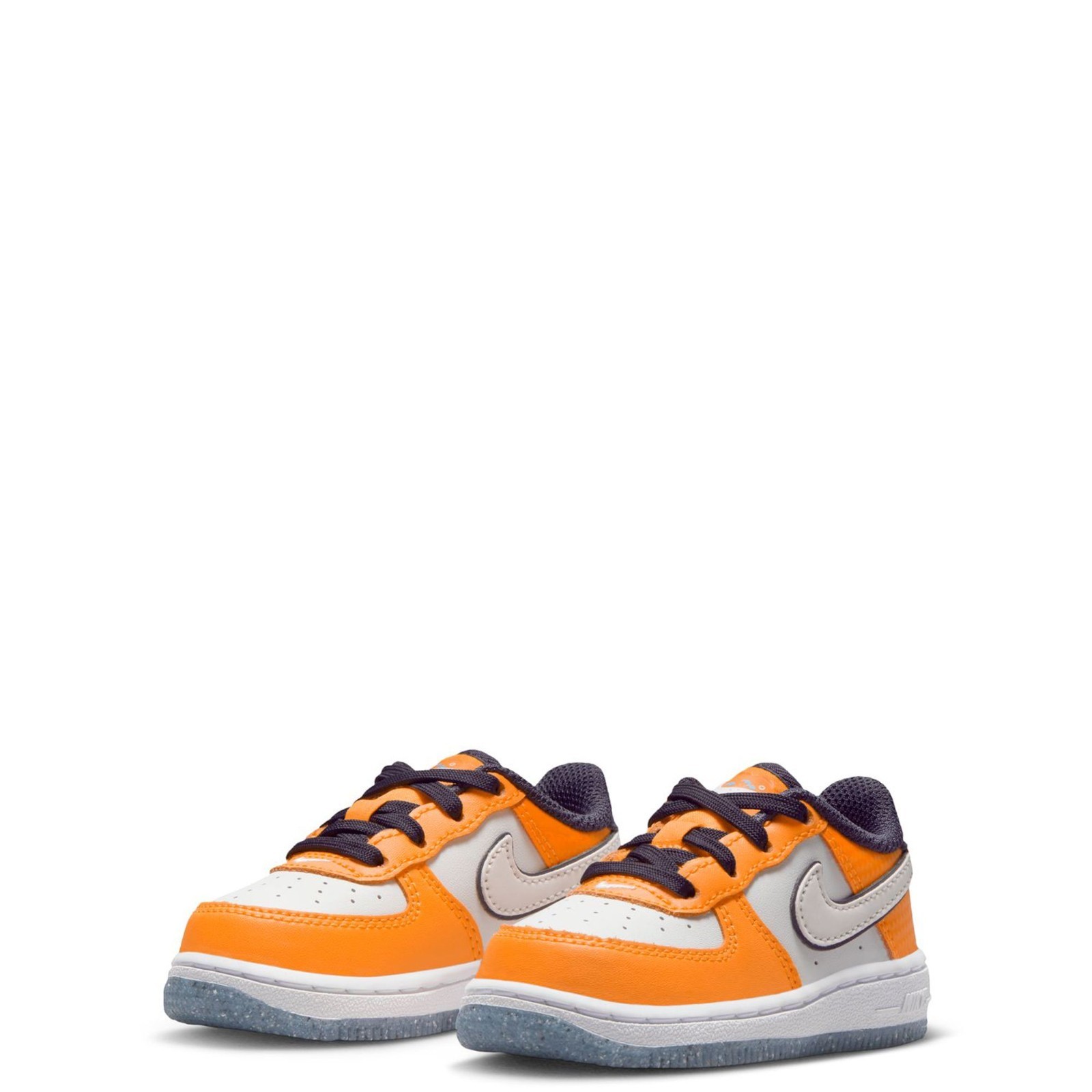 Nike Force 1 Low SE FJ4657-800 Toddler US 6 Orange White Lifestyle Shoes HTAT576