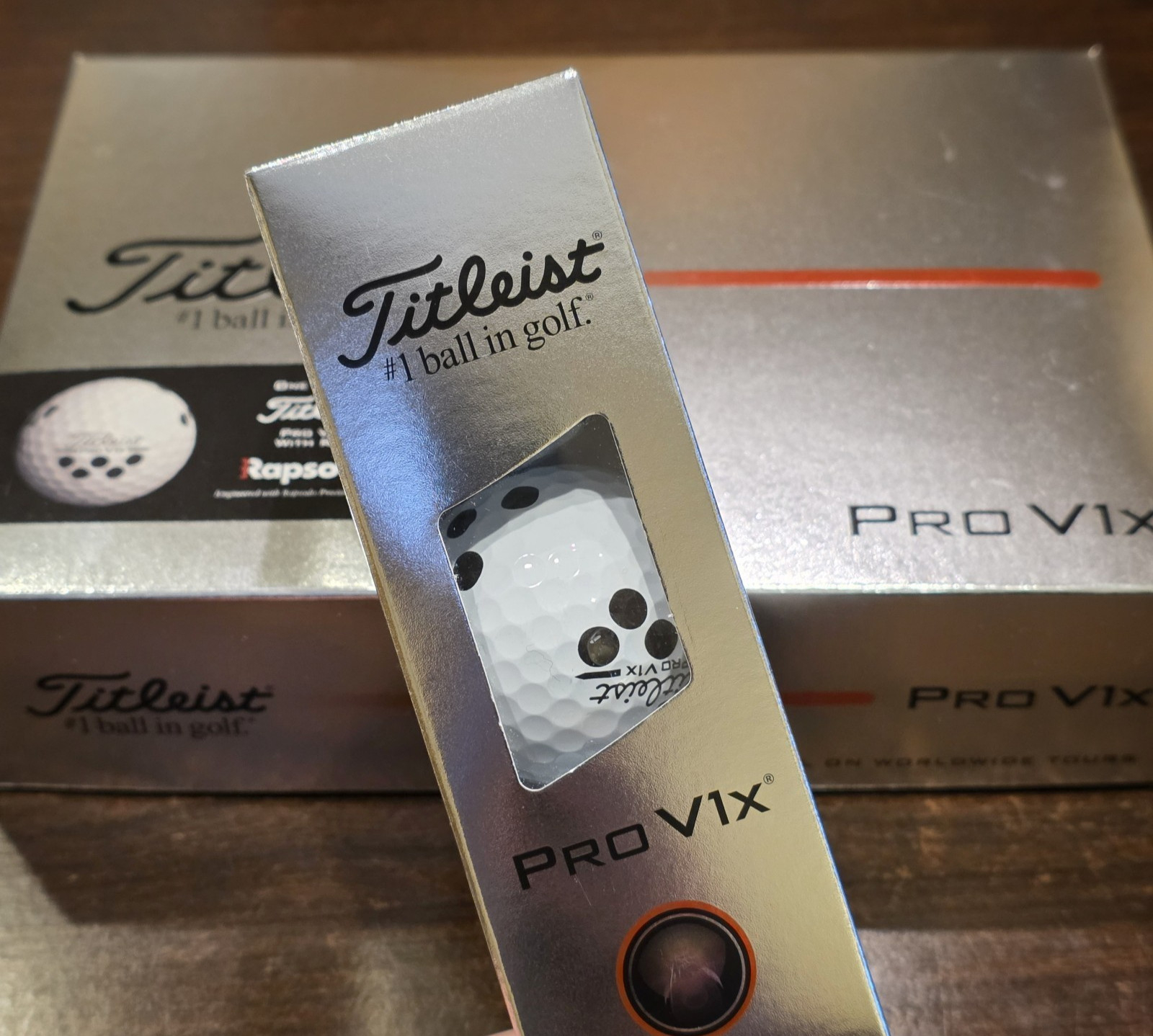 Rapsodo MLM2PRO Titleist ProV1x RPT balls Brand New Sleeve (3)