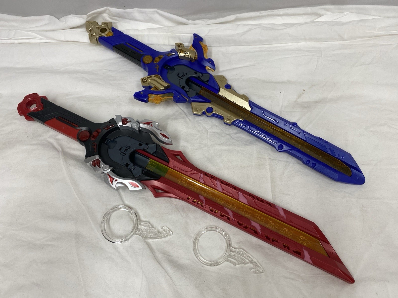 INFINITY NADO Battle Set 2PCS Sword Launchers ONLY Red Blue