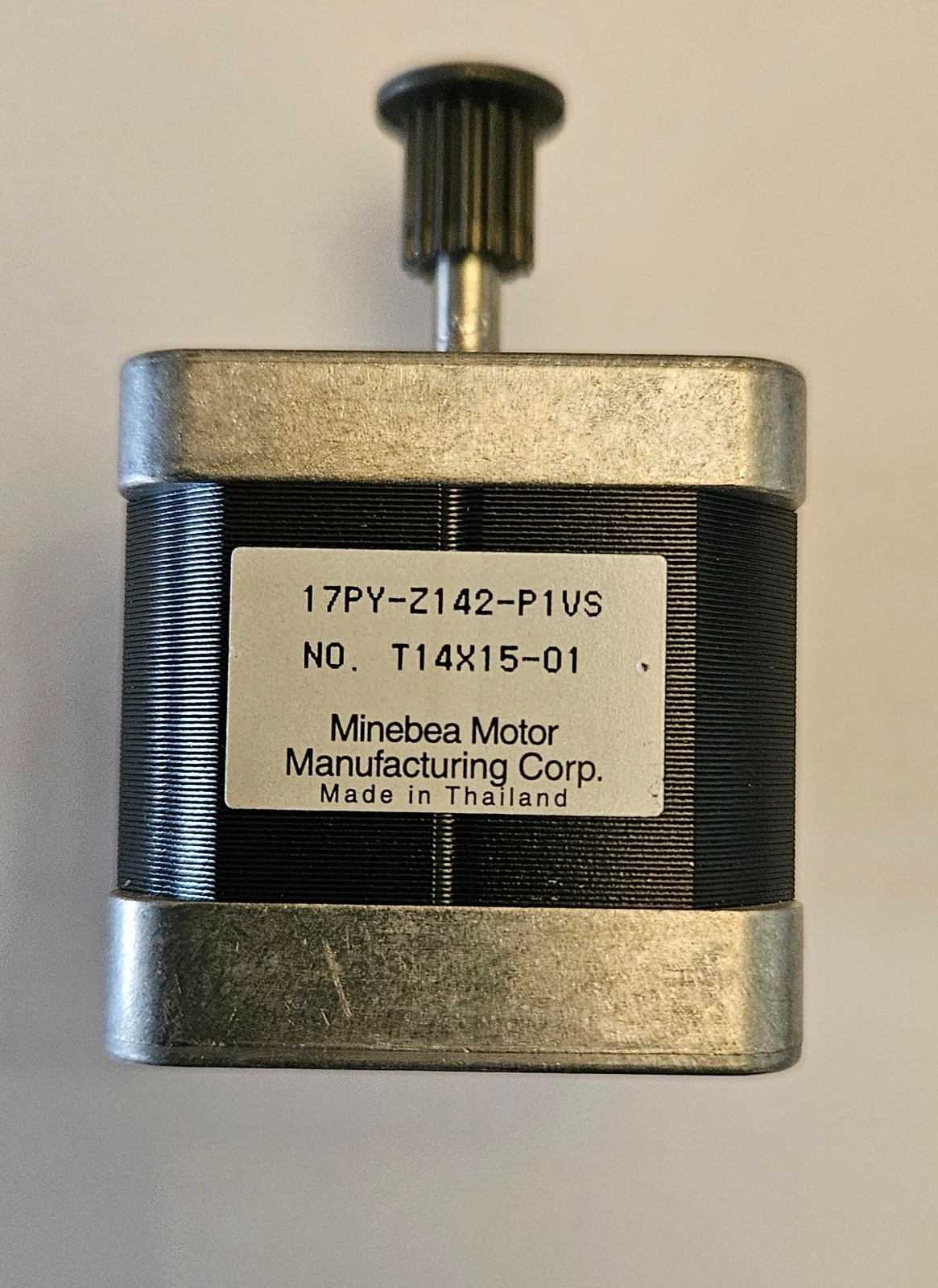 Minebea Stepper motor with gear 17PY-Z142-P1VS No. T14X15-01