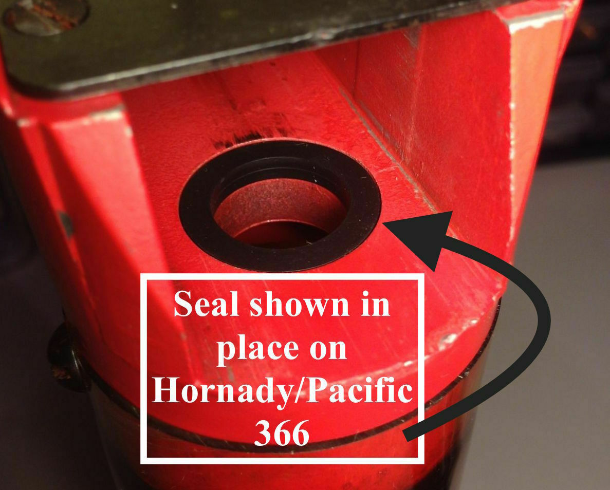 Lot of 6 -  Powder & Shot Seals for Pacific Hornady 366 266 155 & Bair