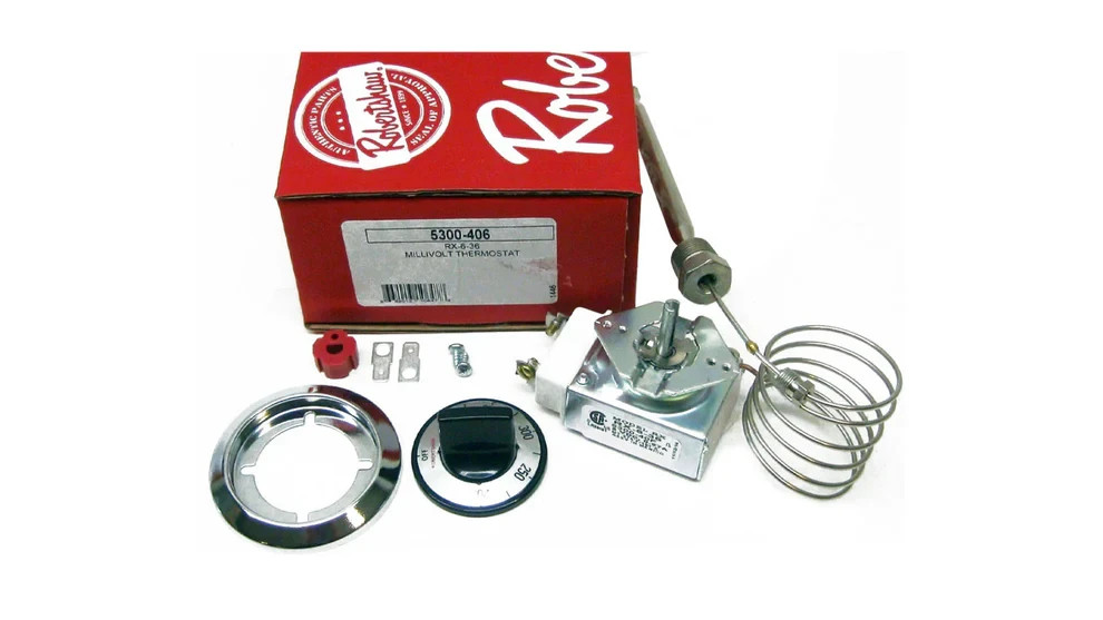 RX-6-36 461162 2TZ6007 Cecilware Millivolt Oven Thermostat Robertshaw 5300-406