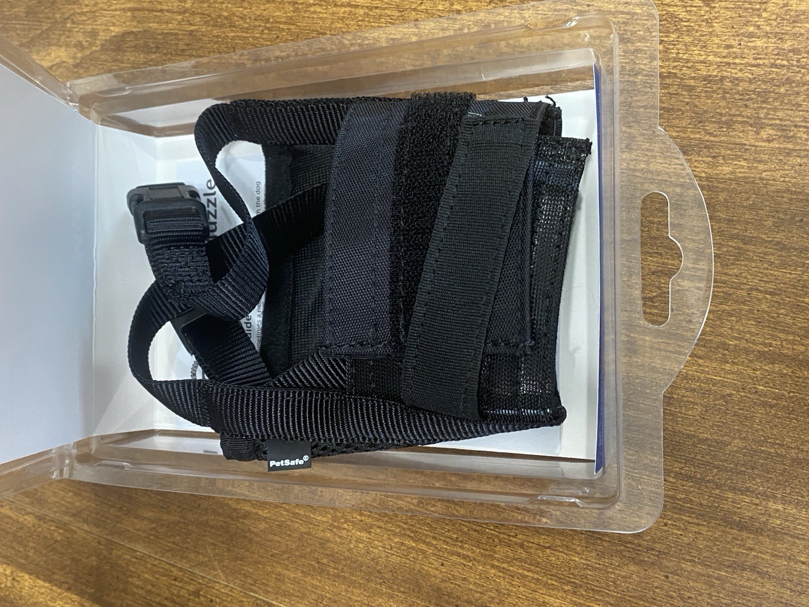PetSafe Dog Muzzle Size- Large - Black, NEW with Instruction Guide