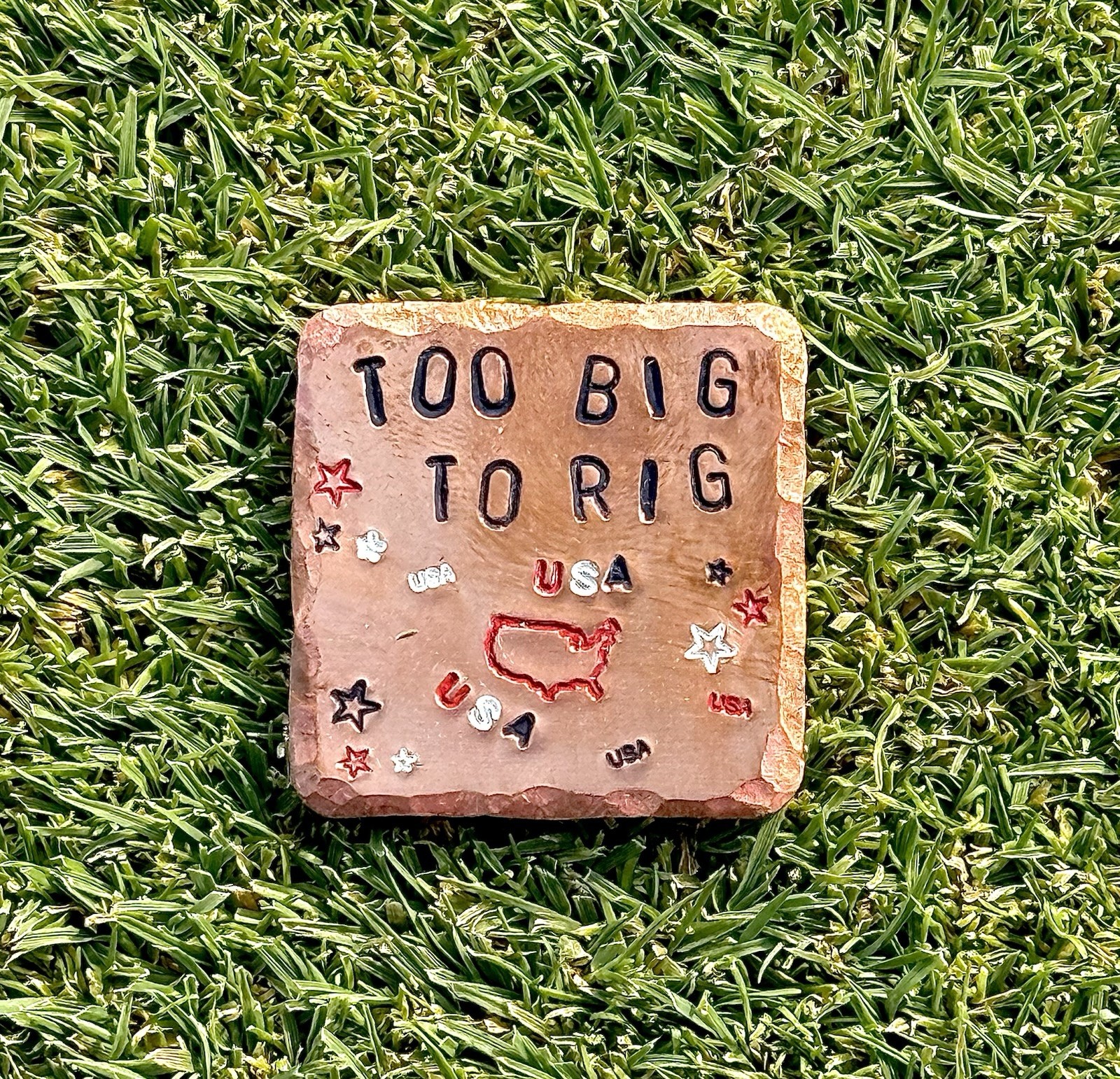 Feather & Forge Golf—Custom Ball Mark YOUR DESIGN See Options—Handmade/Stamped