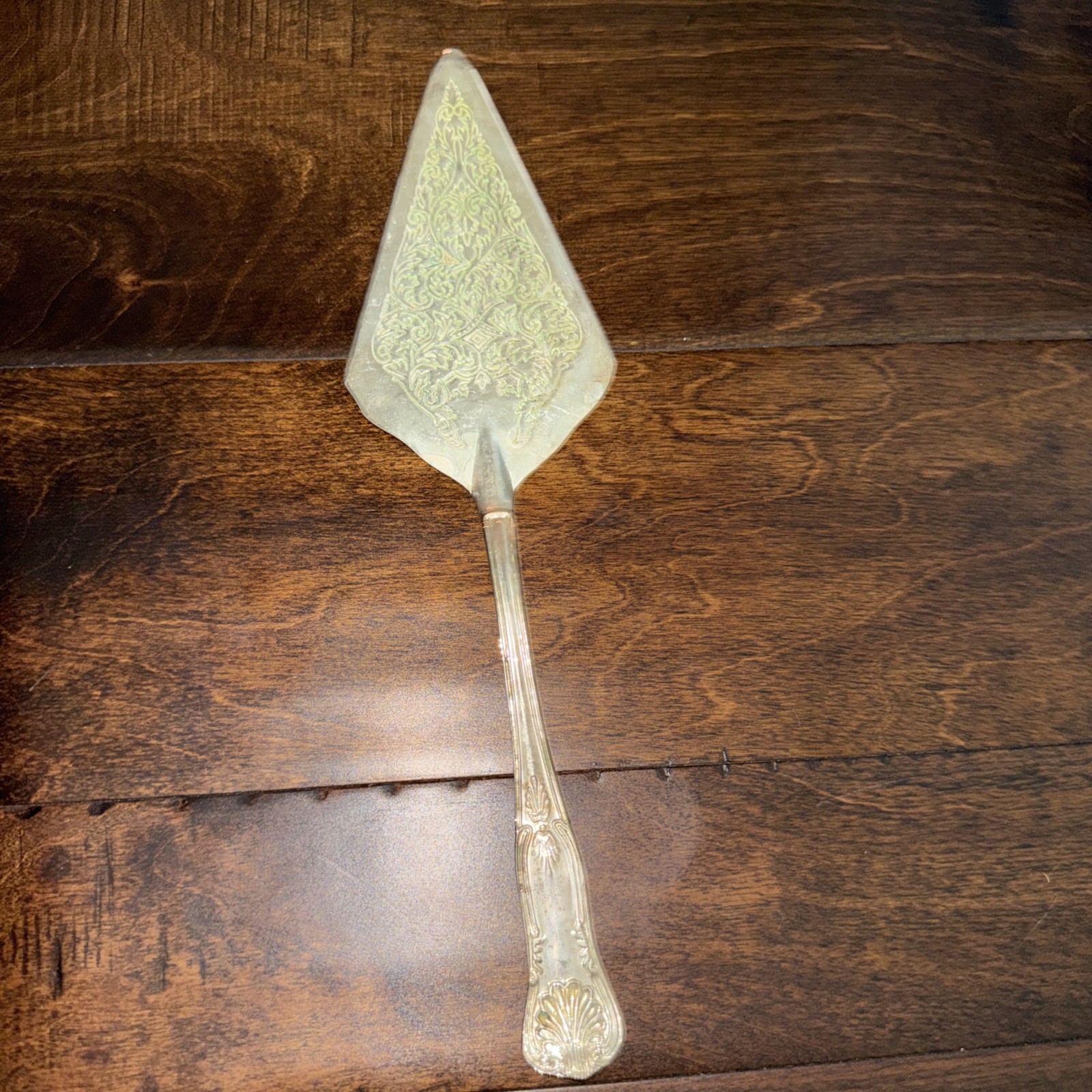 Large Silver Plate Serving Spatulas