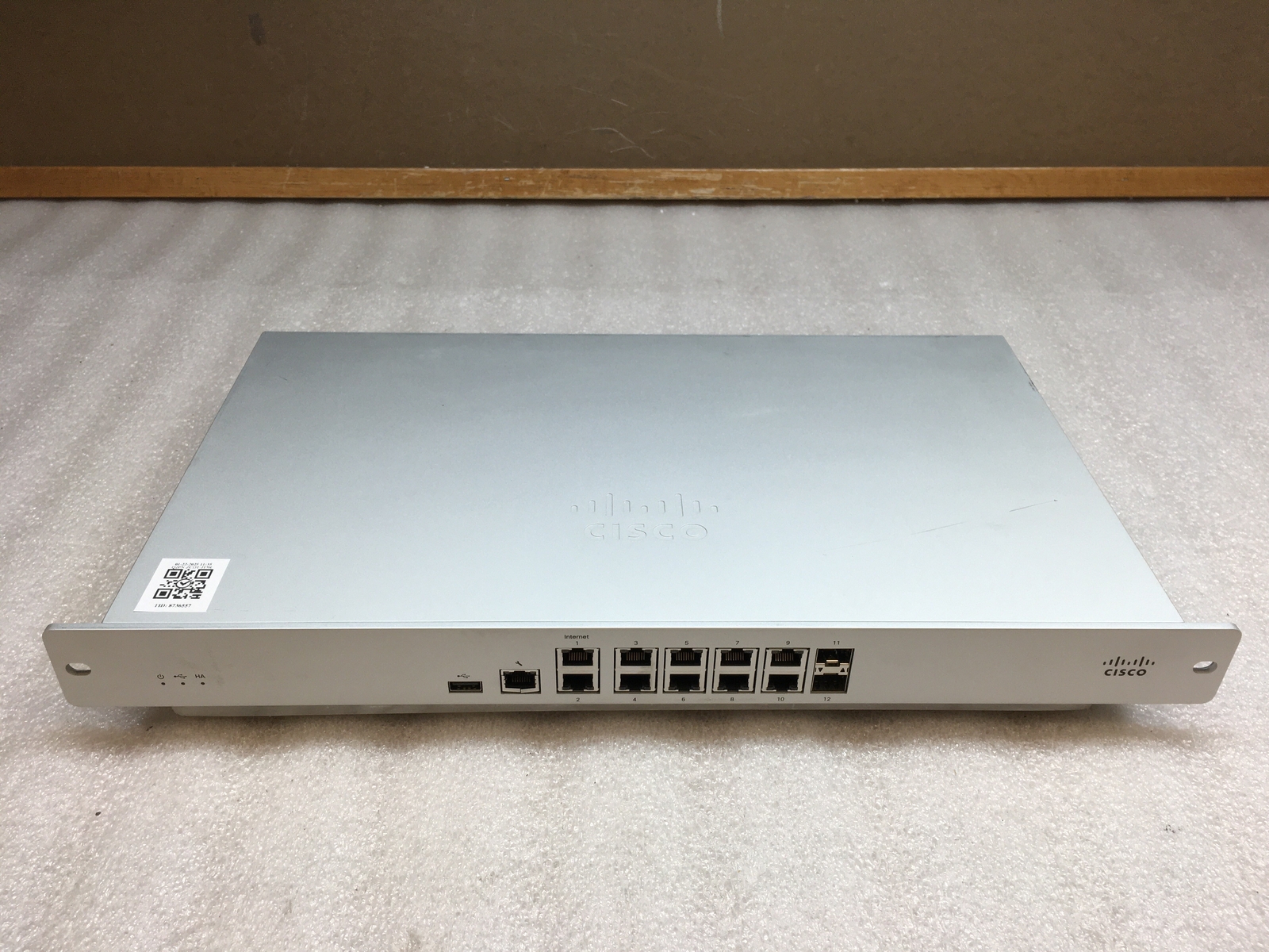 Cisco Meraki MX84-HW Enterprise Cloud Managed Security Appliance Unclaimed