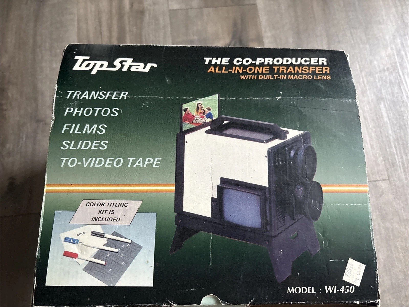 Top Star The Co-Producer VI Image Transfer System WI-450 Never Used