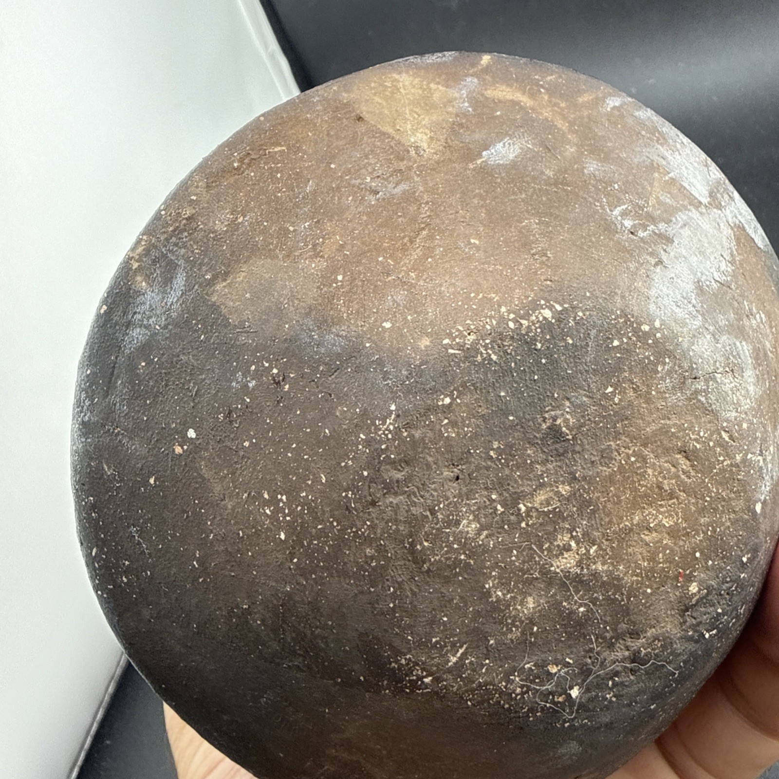 Vintage Purivian Chulucanas hand Crafted Pottery Egg