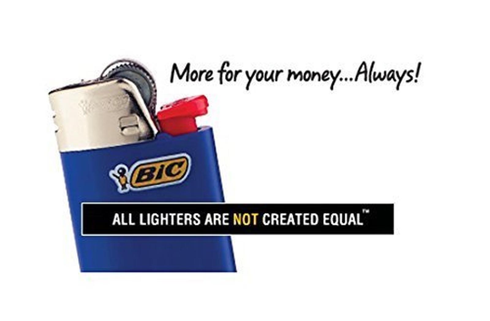 Bic Lighter Full Size, 6 Piece