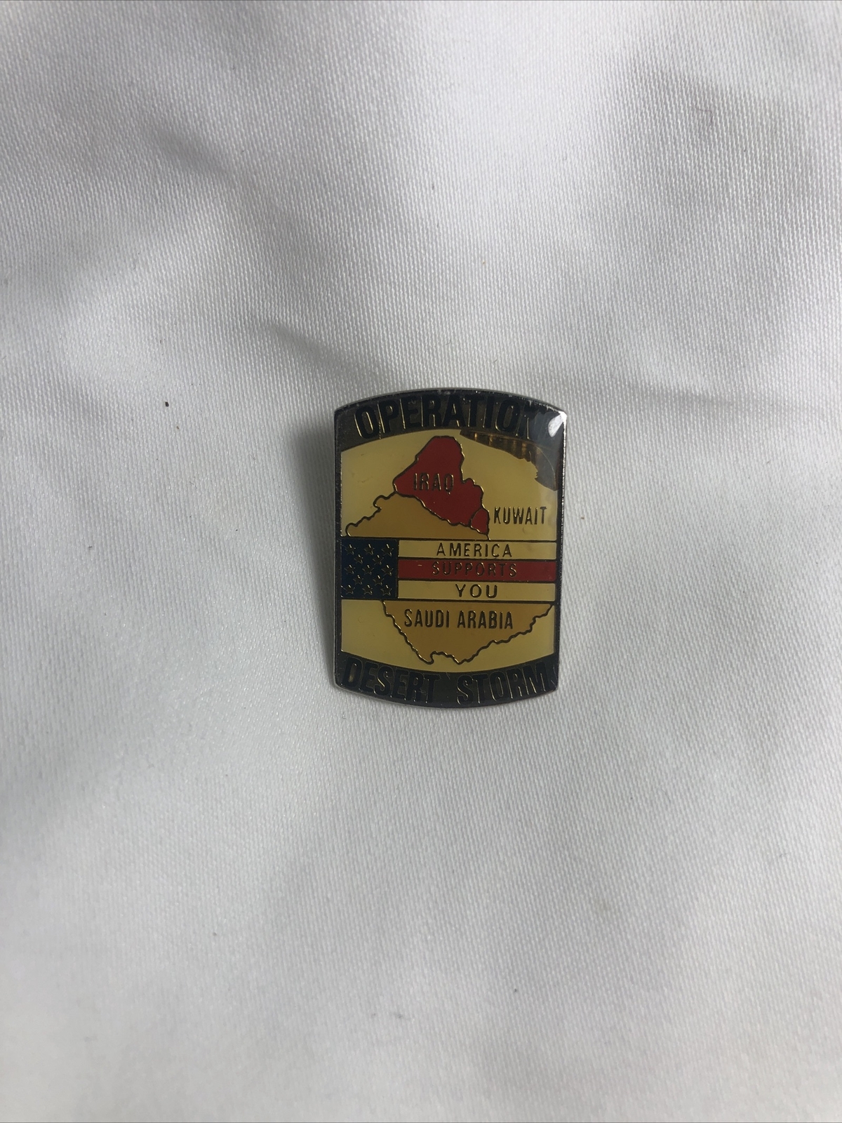 Operation Desert Storm ~ Lapel Hat Pin