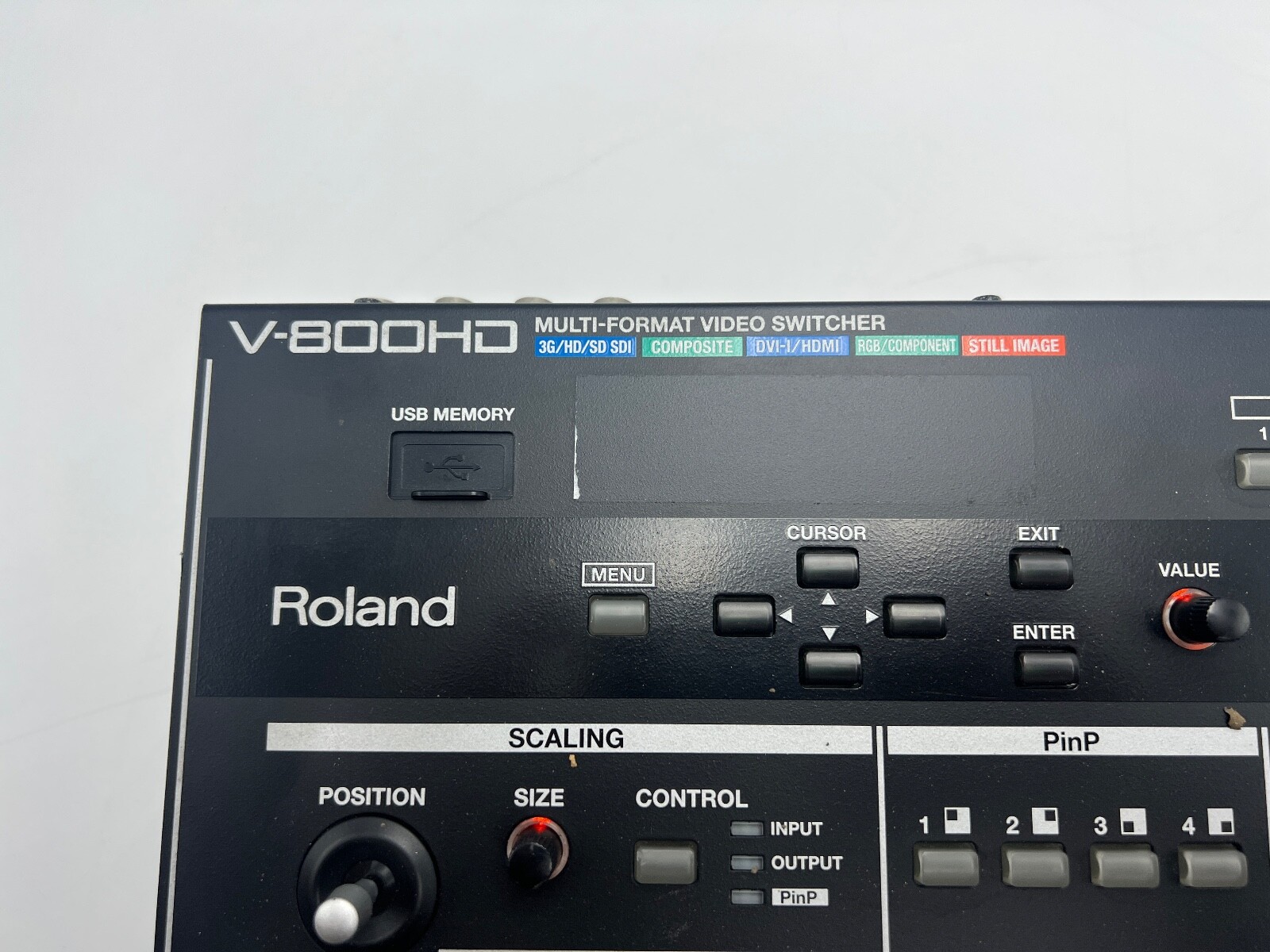 Roland V-800HD Multi-Format Video Switcher - Tested Working