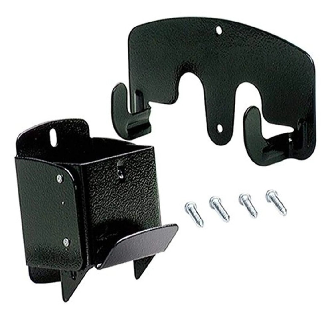 Lehigh WBH-6 Wheelbarrow Holder, Black pack of 1-Easy Installation