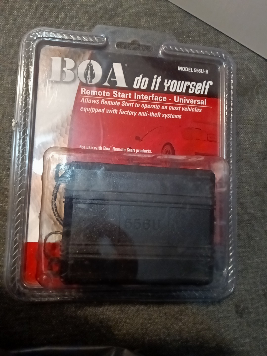 BOA Do It Yourself Remote Start Interface - Universal 556U-B MEW