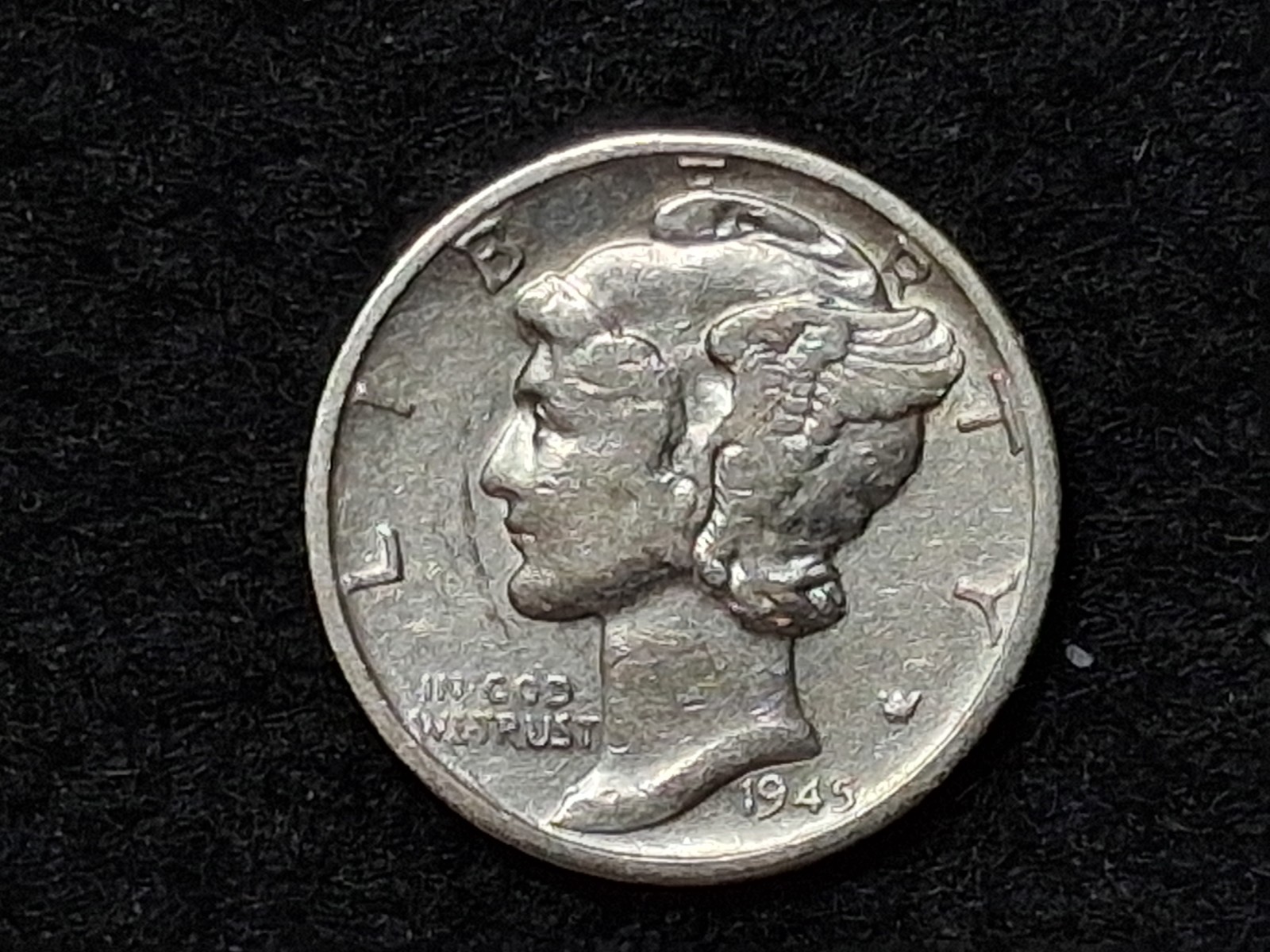 1945 D Mercury Dime