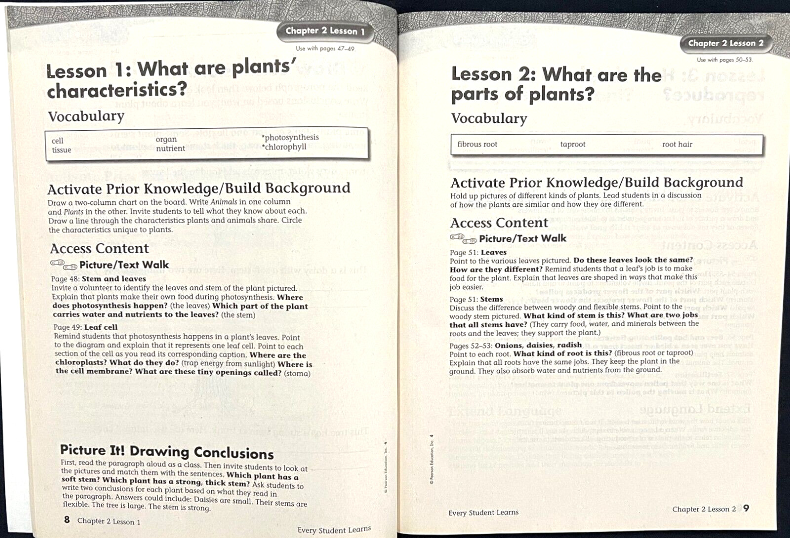 4th Grade - SCIENCE - EVERY STUDENT LEARNS - TEACHER GUIDE (2006, Foresman)