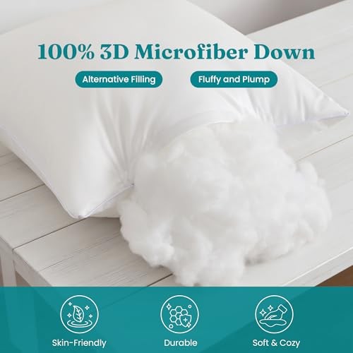 12x20 Outdoor Pillow Inserts (Pack of 4) - Square 12 x 20 (Pack of 4)