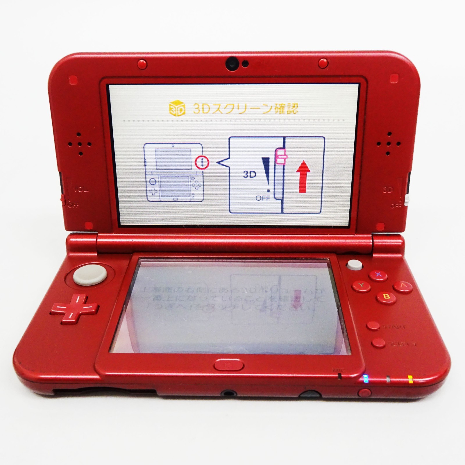 New Nintendo 3DS LL XL Metallic Red Console Handheld System Japan Tested