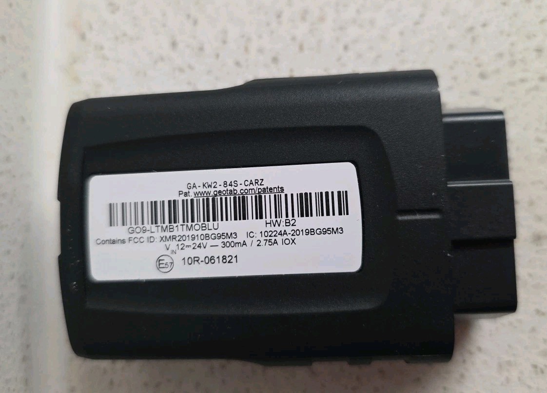 GeoTab Go 9 T-Mobile GPS Vehicle Tracking Device (GO9-LTETMOBLU)