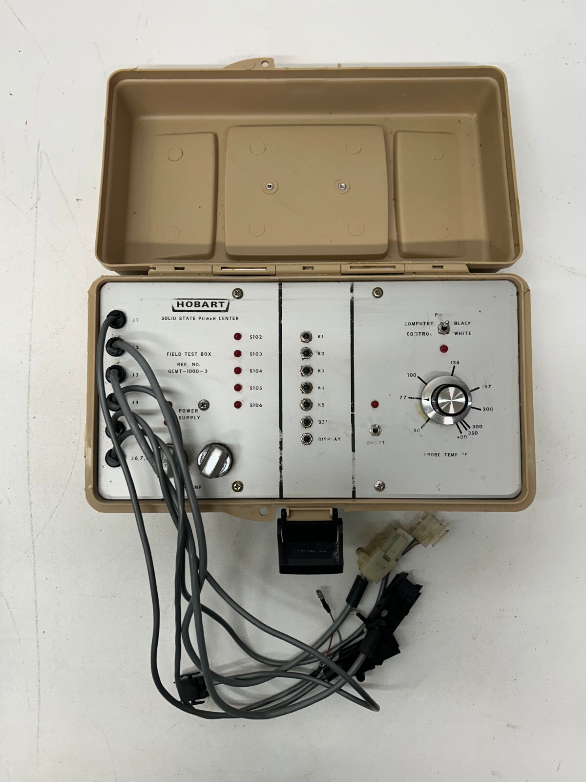Vtg Hobart Solid State Power Center Field Test Box GCMT-1000-3 As Is Untested