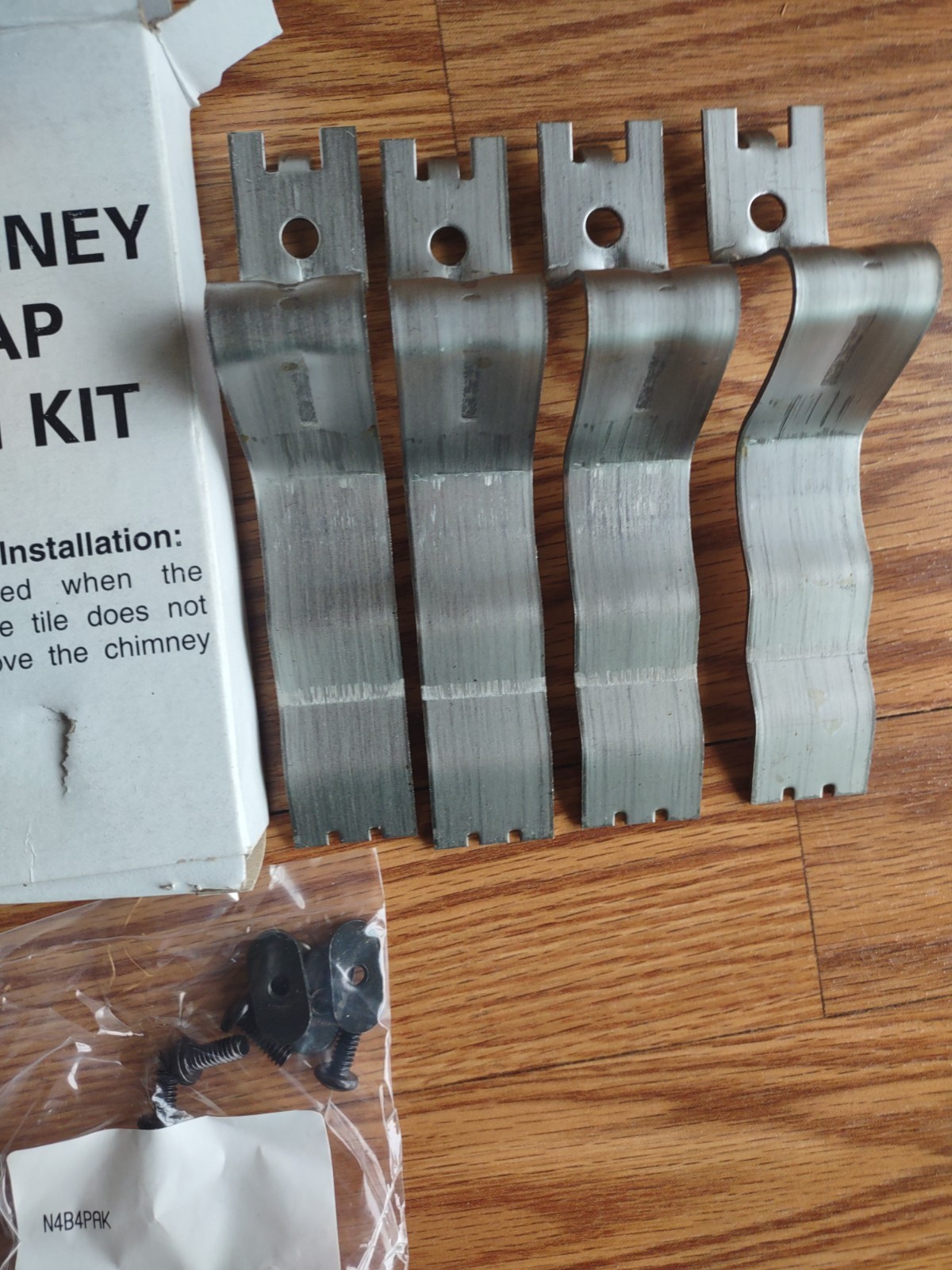 Chimney Cap Leg Kit Installation Assembly Stainless Steel SCLK NEW