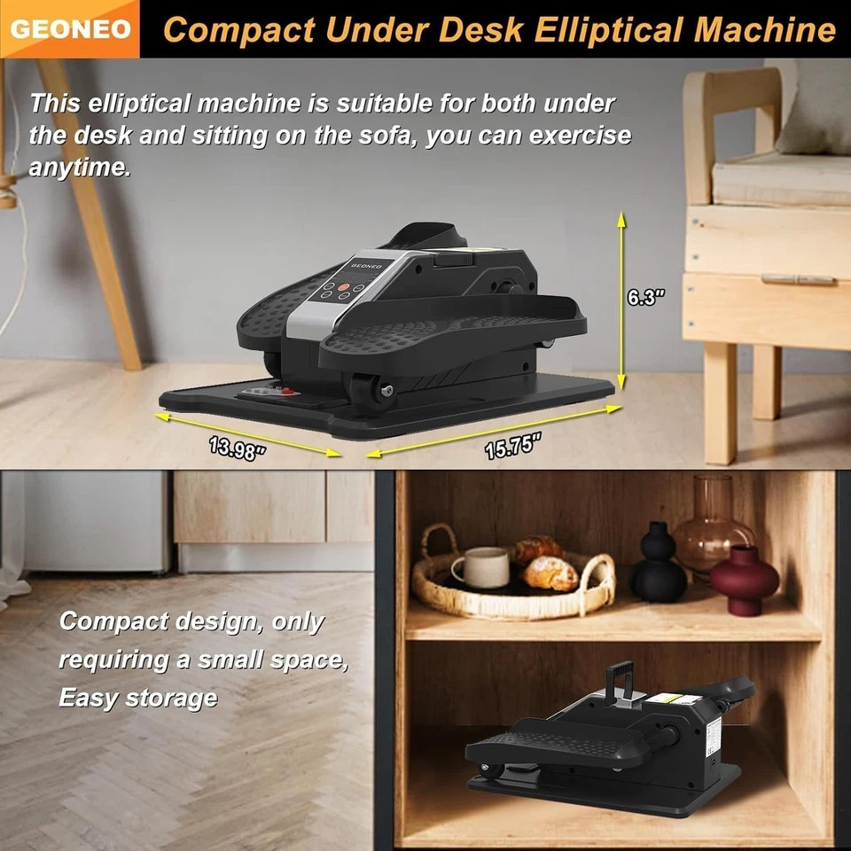 Ellipse Leg Exerciser as Seen on Tv Under Desk Elliptical Machine Seated Eclipse