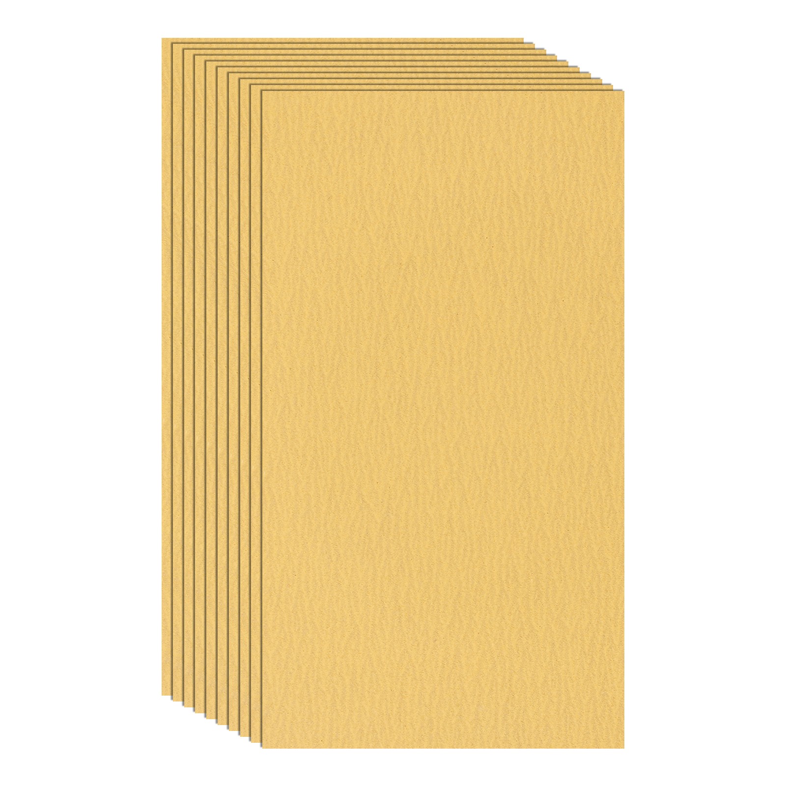 10 Pack 3" x 5" Sandpaper, 180 Grit Sand Papers for Wood Furniture Floor