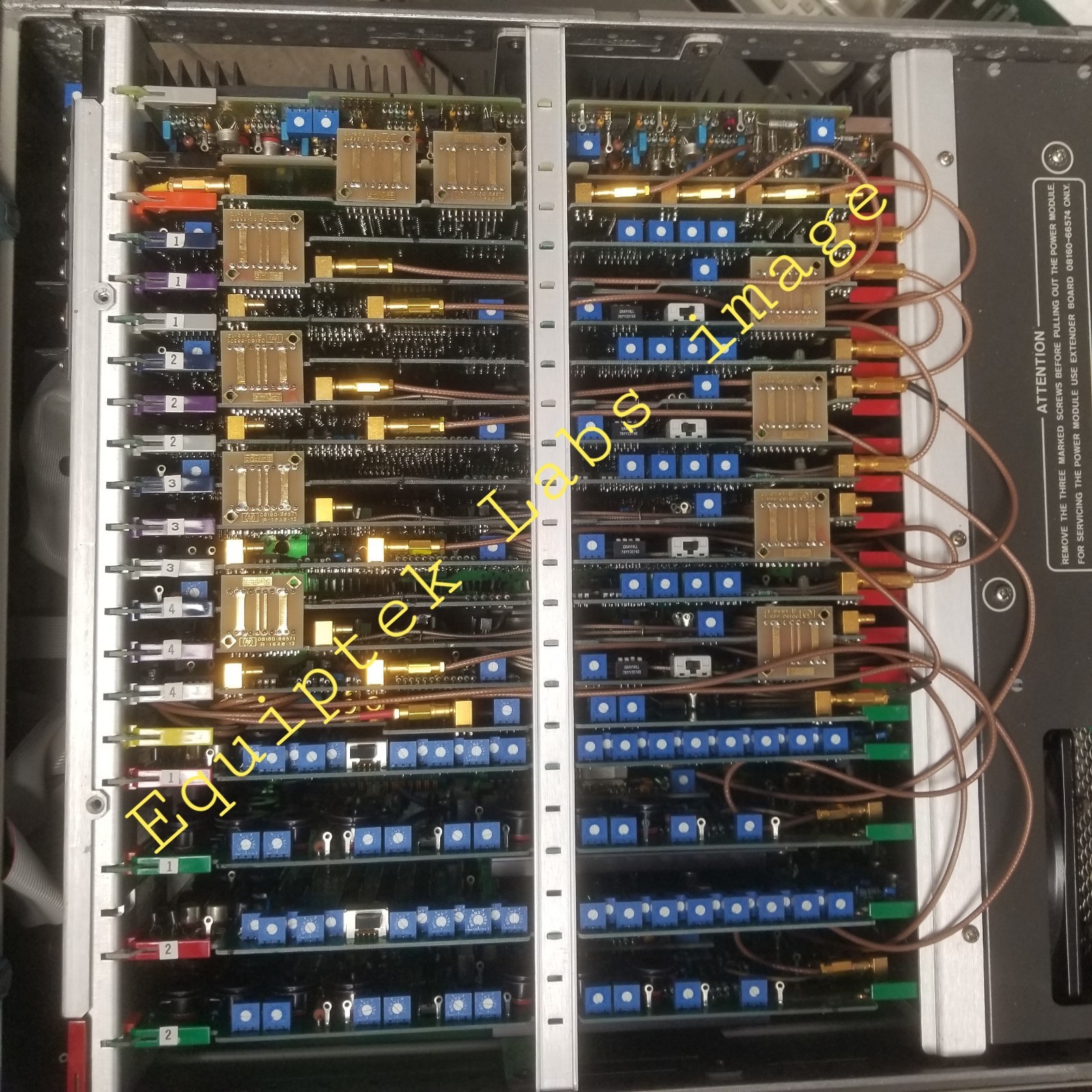 HP 8161A Programmable Pulse Generator Dual Channel option 020 TESTED! 100MHz rep