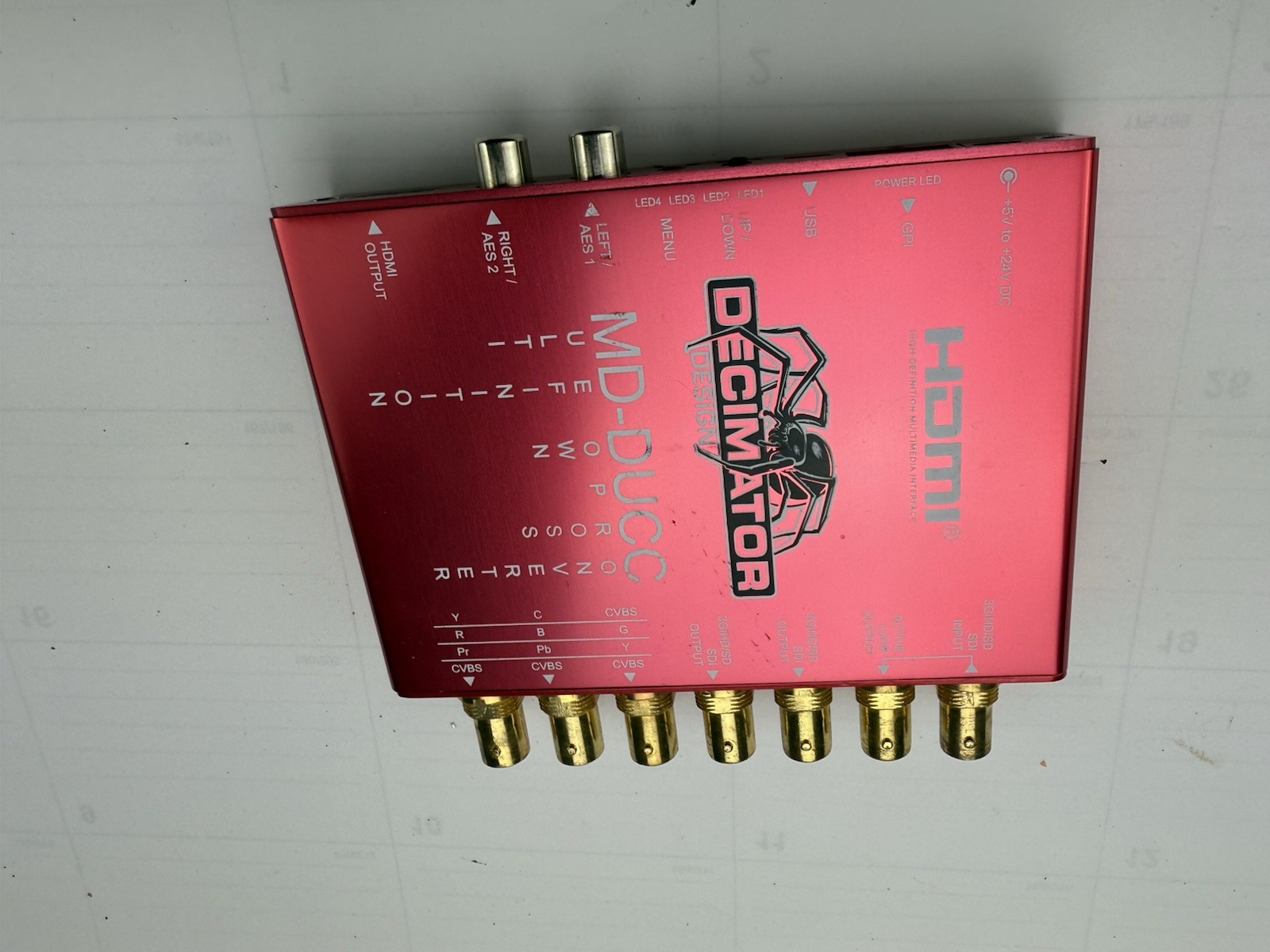 Decimator MD-DUCC Multi-Definiton Down Up Cross Converter #MD-DUCC- Used