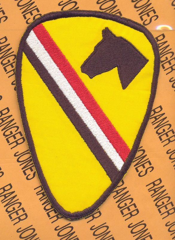 OIF IRAQ deployment 1st Cavalry Division 5" patch c/e