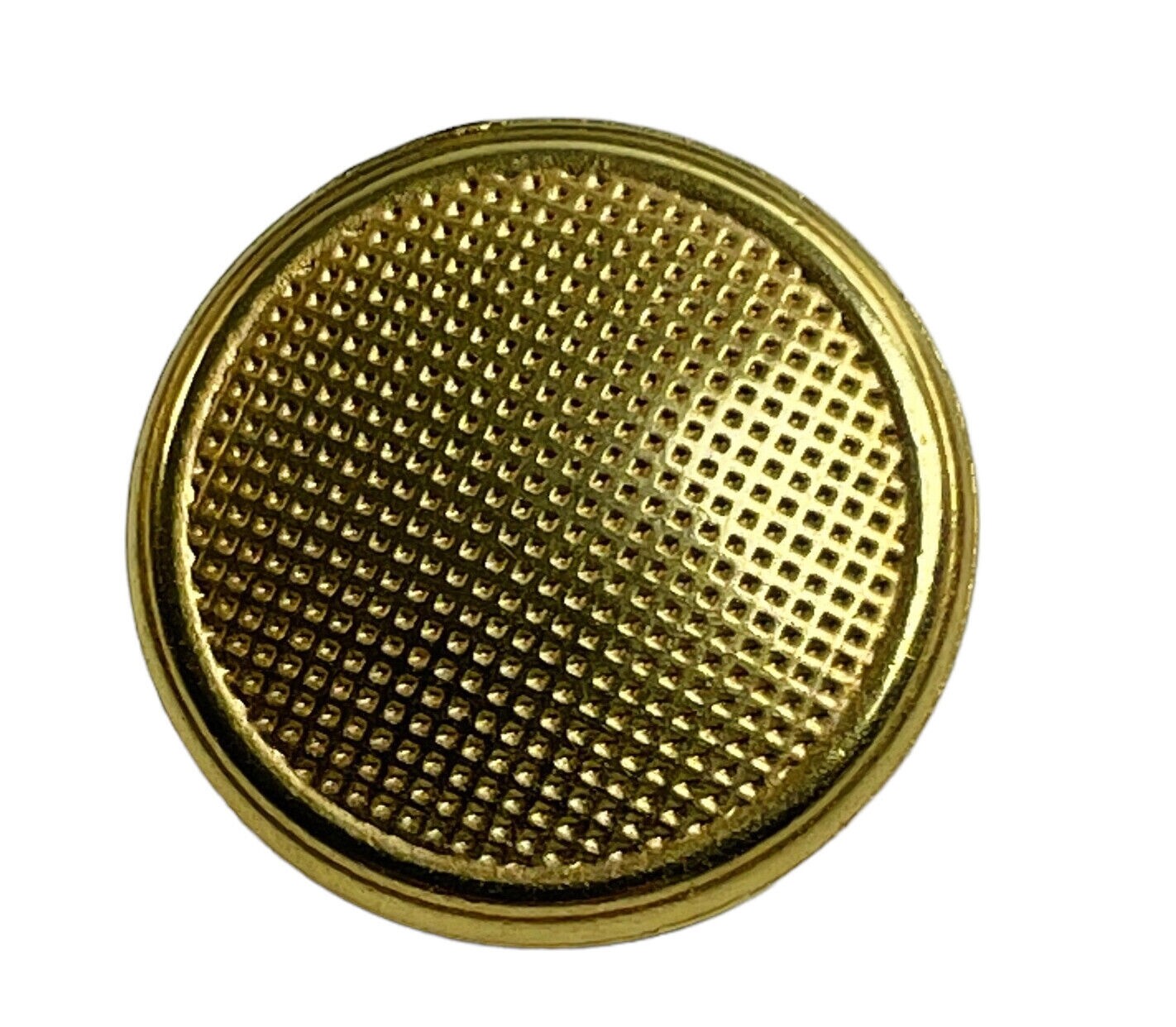 Nautica Metal Gold Color Textured Replacement pocket sleeve button .60"